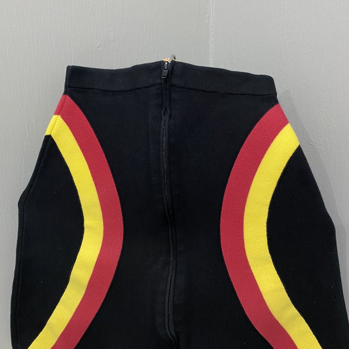 Other Circus Hotel Italy Colorblock Ribbon Mini Skirt Size 27" / US 4 / IT 40 - 3 Thumbnail