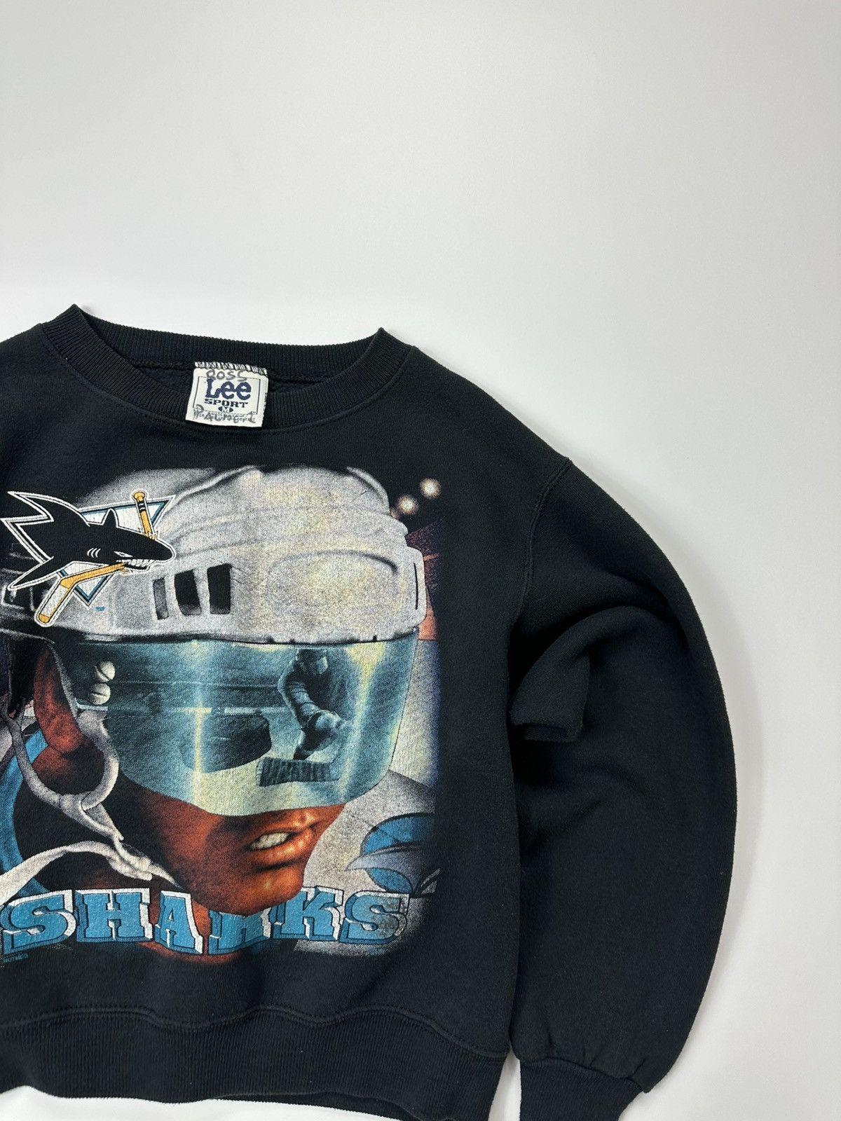 Lee Anaheim Ducks 90's Lee Sport Sweatshirt Shark Made In USA Size M / US 6-8 / IT 42-44 - 5 Thumbnail