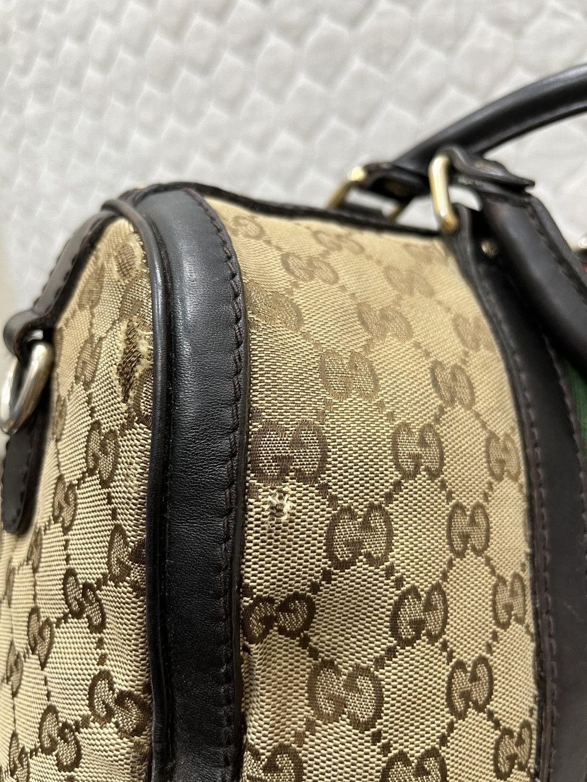 Gucci 🔥🔥🔥STEALS GUCCI BOSTON BAG Size ONE SIZE - 9 Thumbnail
