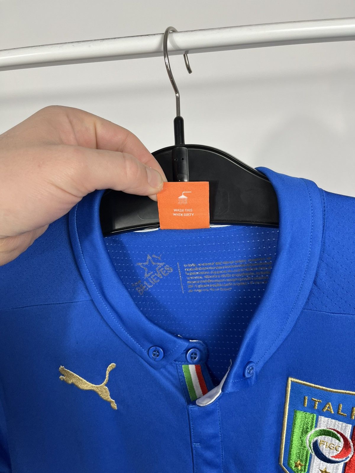 Puma Puma Italy National Team Blue Football Soccer Jersey Size L Size US L / EU 52-54 / 3 - 5 Thumbnail