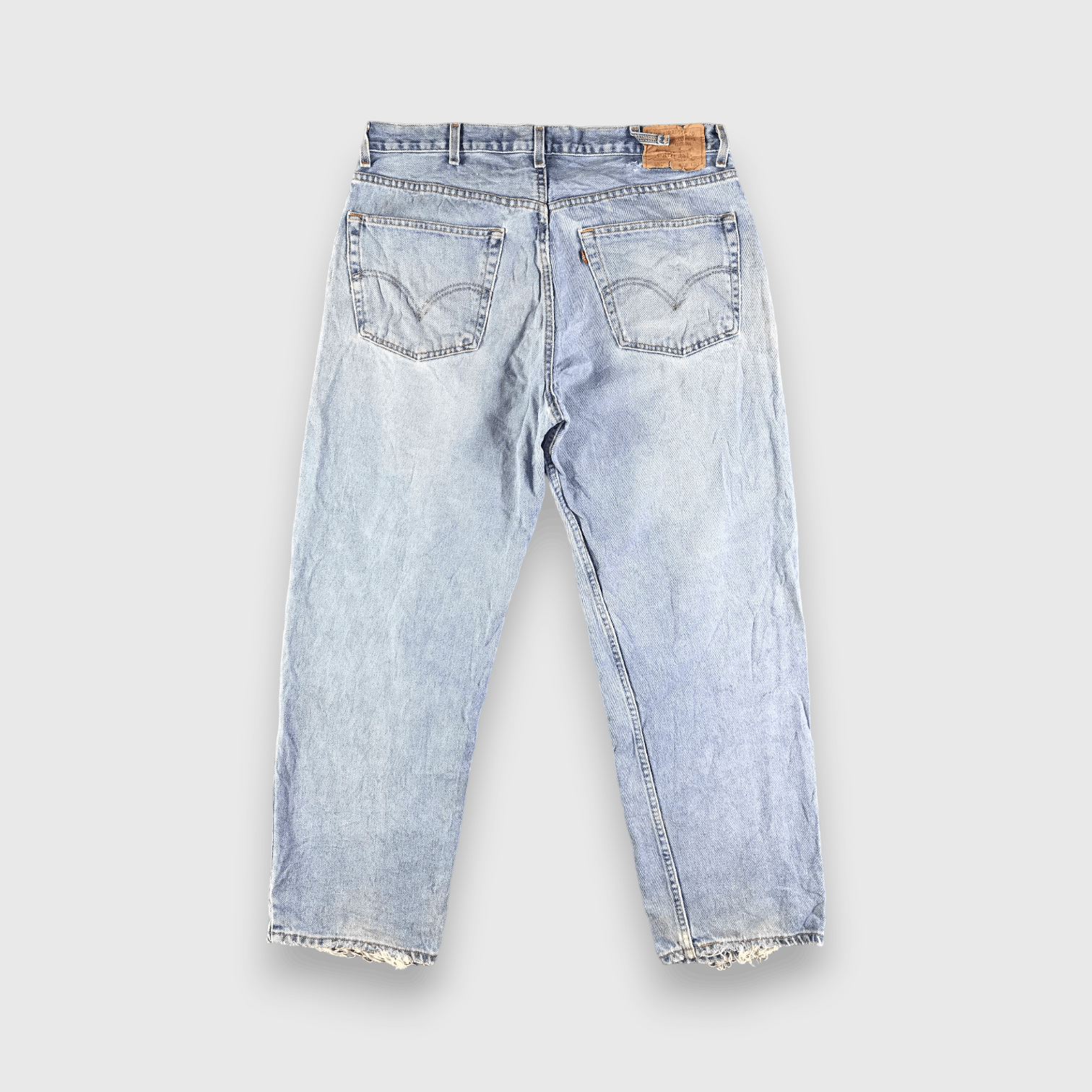 Levi's Vintage Light Wash Levis 550 Jeans-J3347 Size US 37 - 2 Thumbnail