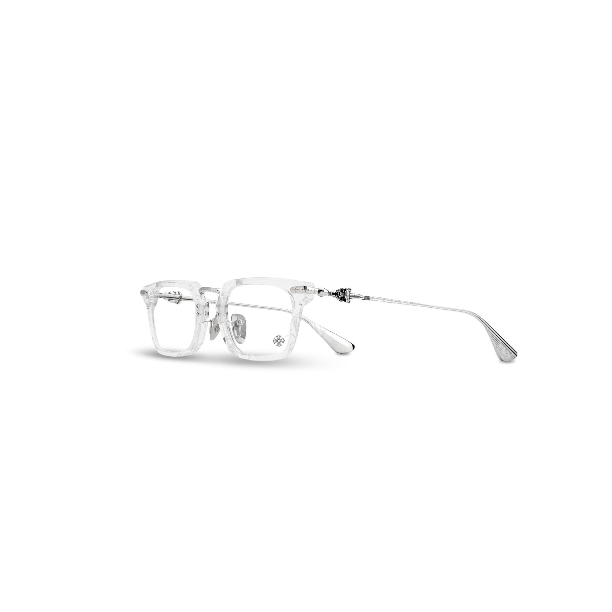 Chrome Hearts CHROME HEARTS SNAT Crystal Shiny Silver Size ONE SIZE - 1 Thumbnail
