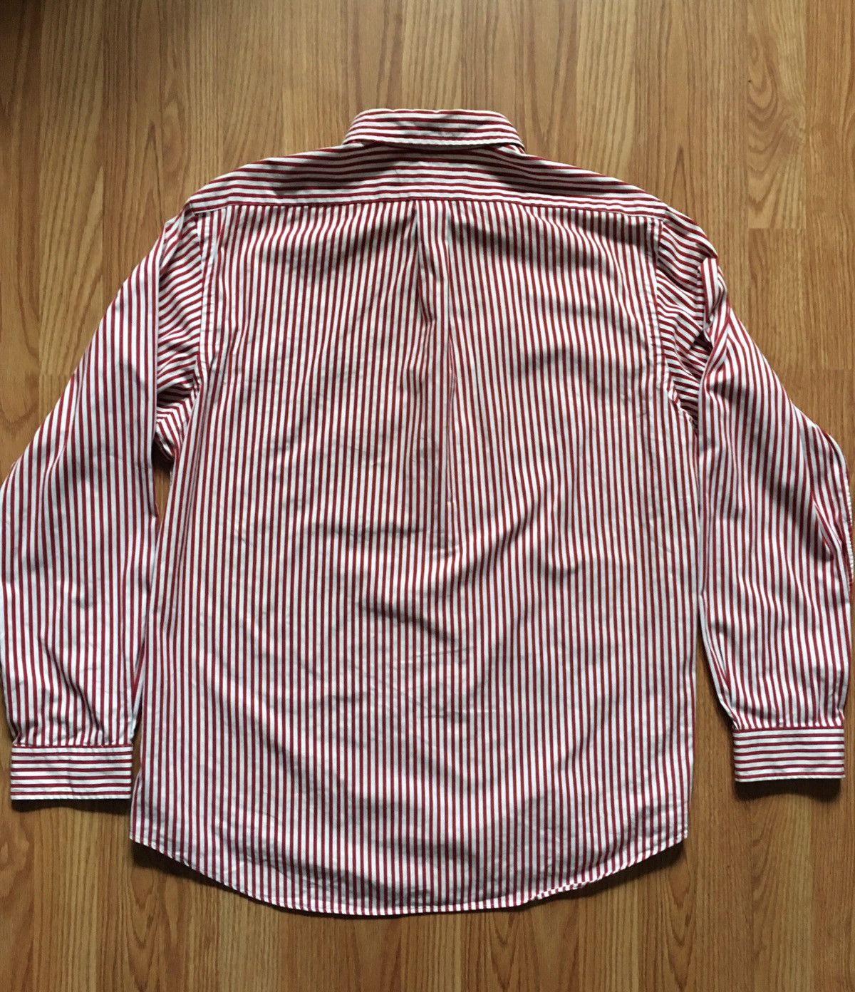 Polo Ralph Lauren Ralph Lauren Men Red Stripped Cotton Shirt Size XXL Size US XXL / EU 58 / 5 - 5 Thumbnail