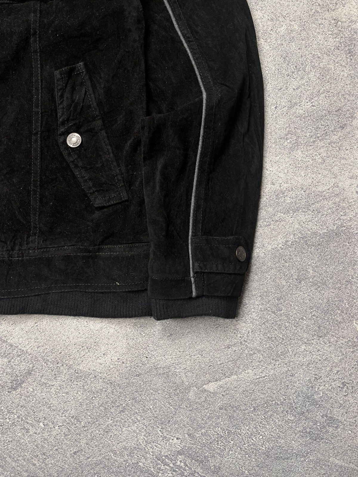 In The Attic In The Attic Suede Jacket Hidden Hooded Size US L / EU 52-54 / 3 - 4 Thumbnail