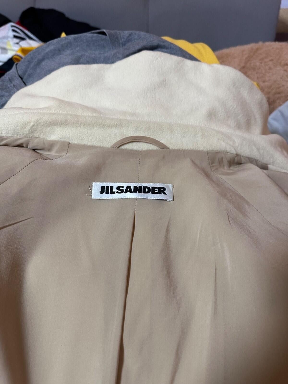 Jil Sander Jil Sander Wool Coat Sz 36 Beige Size XS / US 0-2 / IT 36-38 - 12 Thumbnail