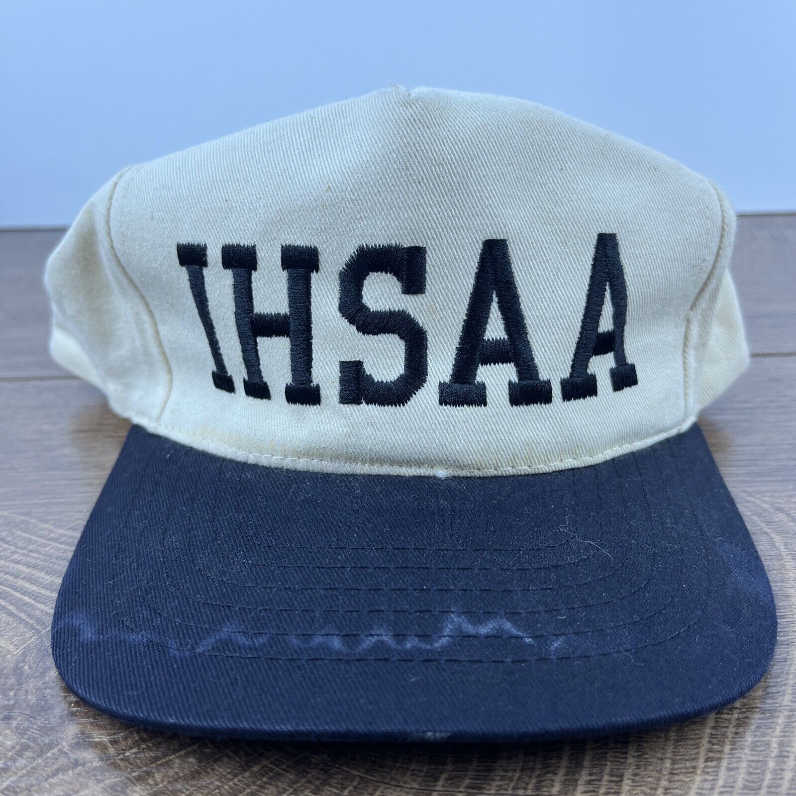 Other Vintage IHSAA Hat White Hat Adjustable Snapback Indiana High Size ONE SIZE - 2 Thumbnail