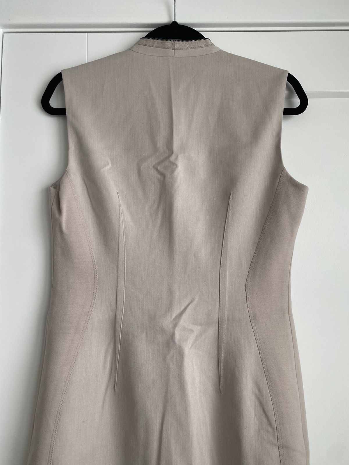 Elie Tahari Eli Tahari women NWT perfect sneath ivory formal dress Size M / US 6-8 / IT 42-44 - 8 Thumbnail
