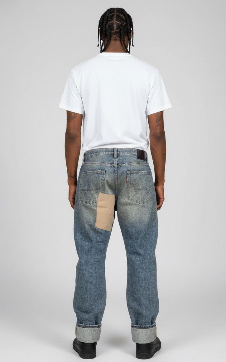 Edwin Final Drop‼️Distressed Vintage Edwin 505 Selvedge Denim Size US 32 / EU 48 - 4 Thumbnail