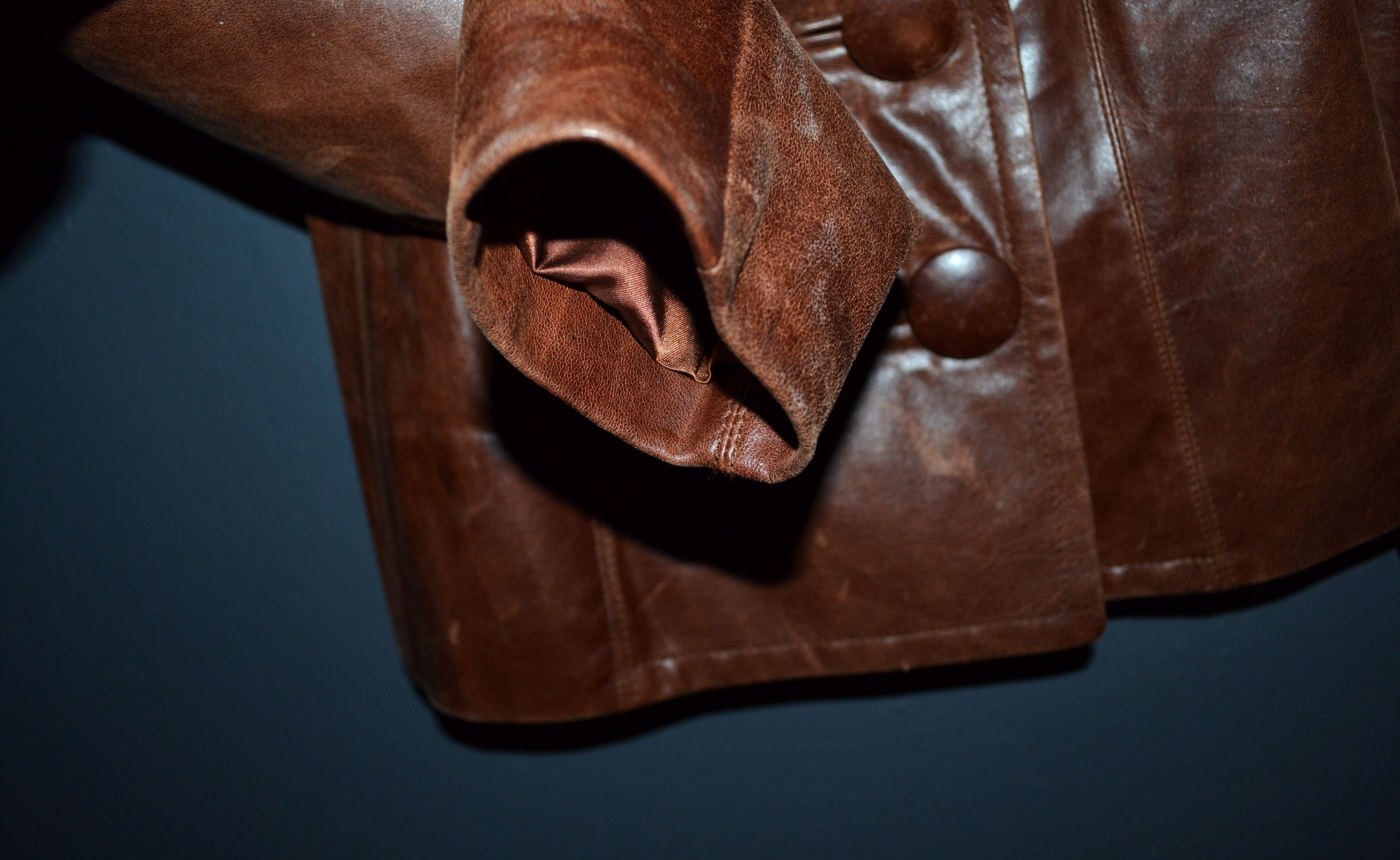 Other Martin Grant Paris M size Brown Leather Jacket Women’s Size M / US 6-8 / IT 42-44 - 8 Thumbnail