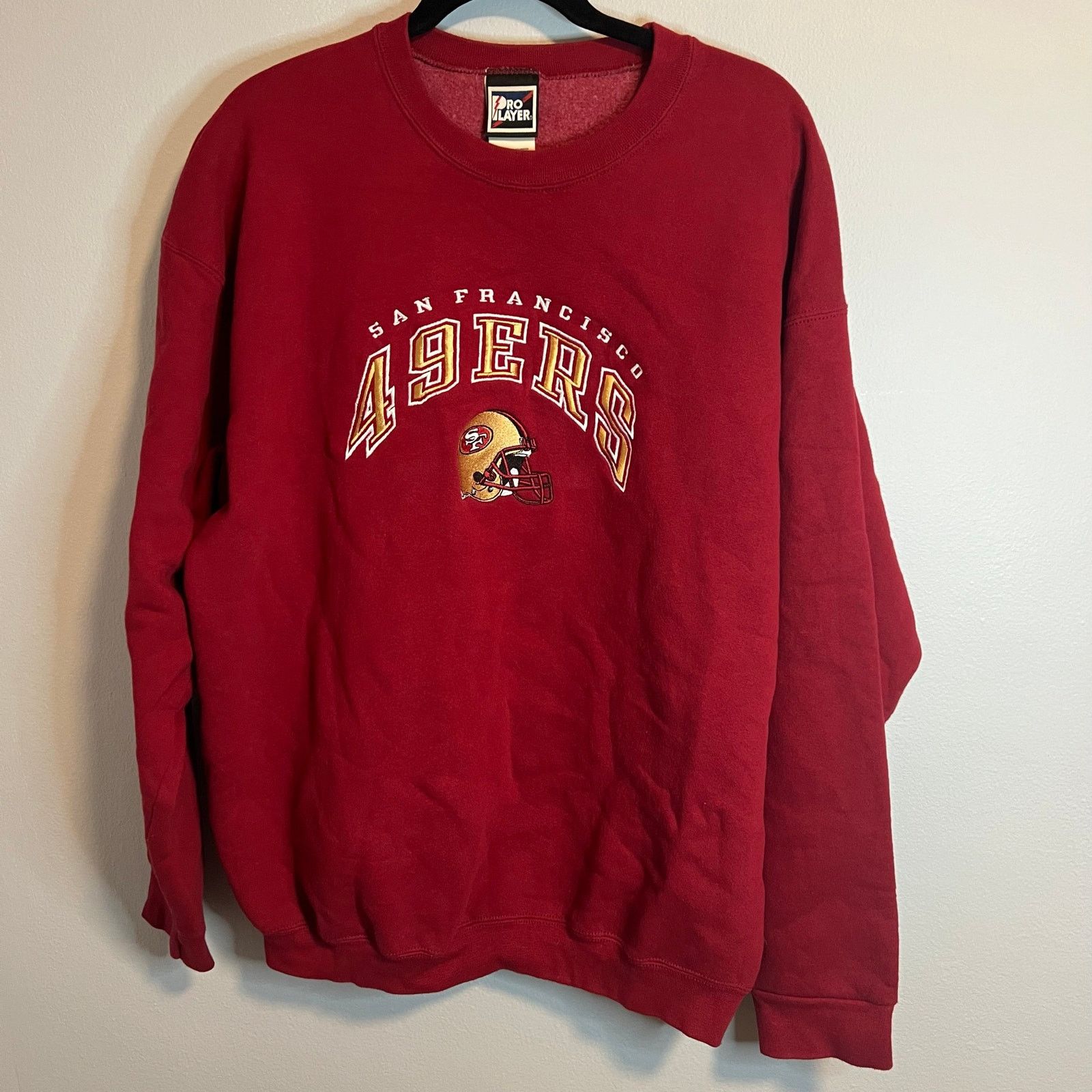 Pro Player San Francisco 49ers Pro Player Vintage Crew Neck Mens Sz XXL |  Grailed