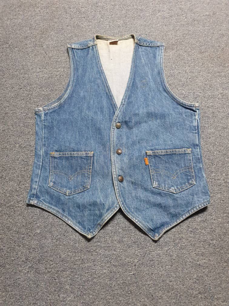 Levi's 💥Vintage levis orange tab vest Size US M / EU 48-50 / 2 - 7 Thumbnail