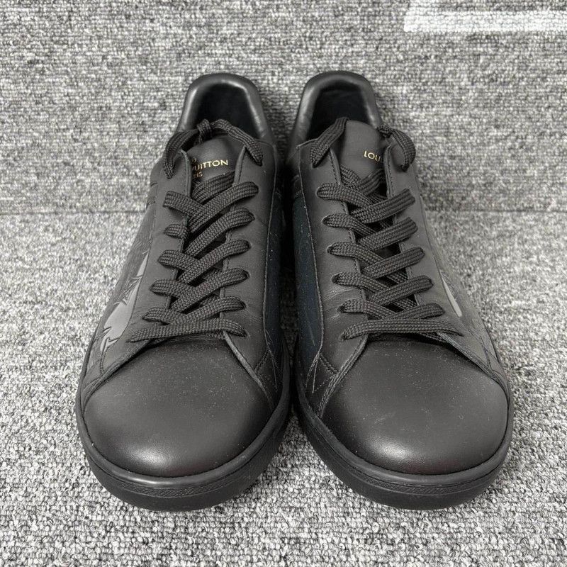 Louis Vuitton Louis Vuitton Black Fashion Sneakers for Men - Size US 8.5 / EU 41-42 - 2 Thumbnail