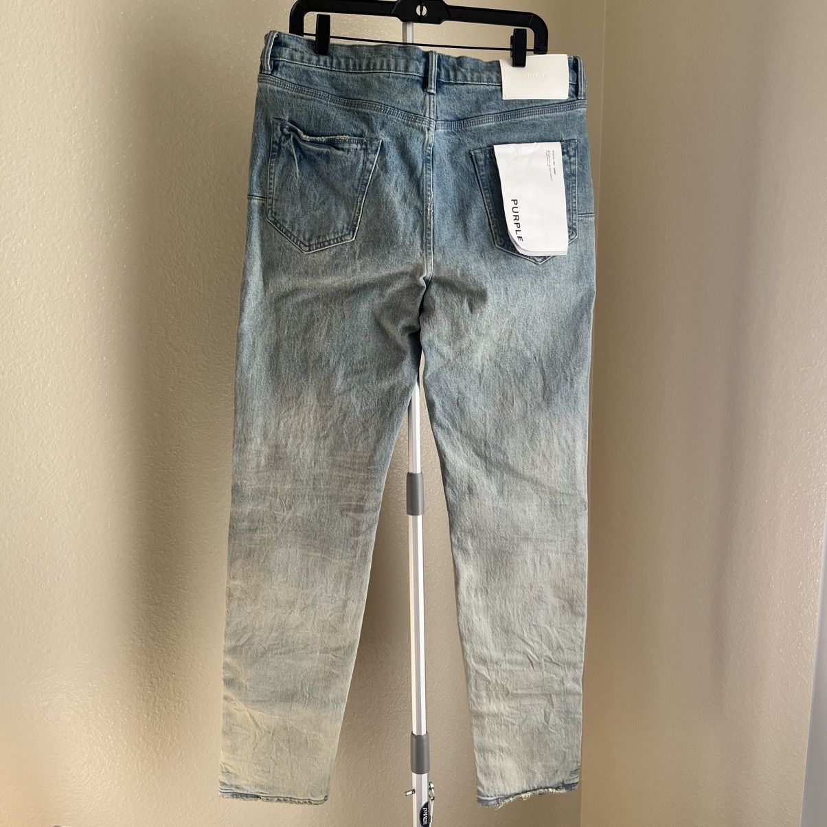 Purple Brand Purple Brand Skinny Rhone Fade Light Indigo Jeans Sz 36 NWT Size US 36 / EU 52 - 7 Thumbnail