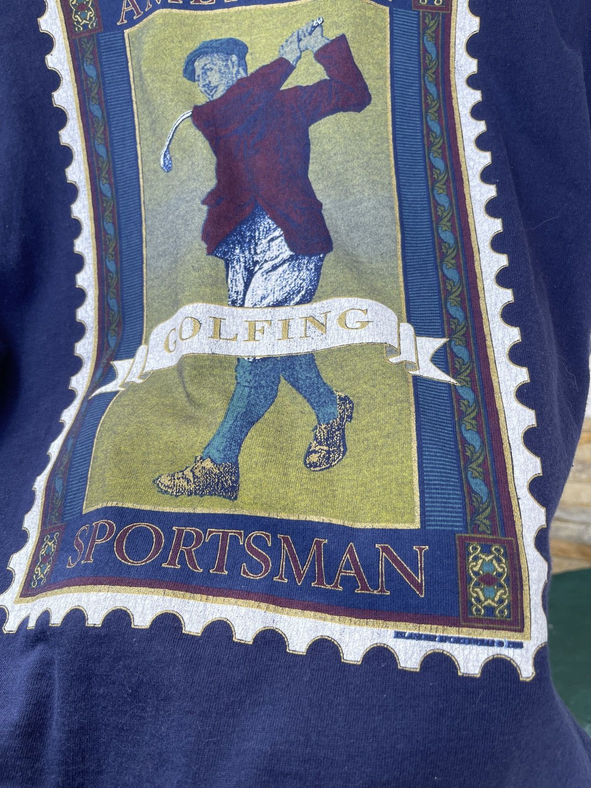 Vintage LastDrop🔥Rare🔥Vintage 90s American Sportsman Golfing T-Shirt Size US XL / EU 56 / 4 - 9 Thumbnail