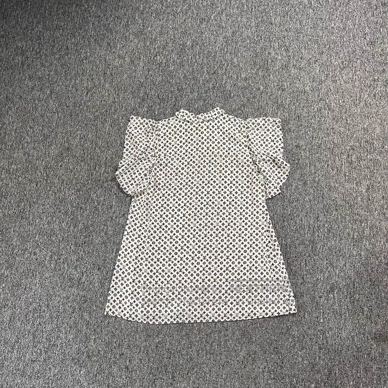 Louis Vuitton Full logo short sleeves