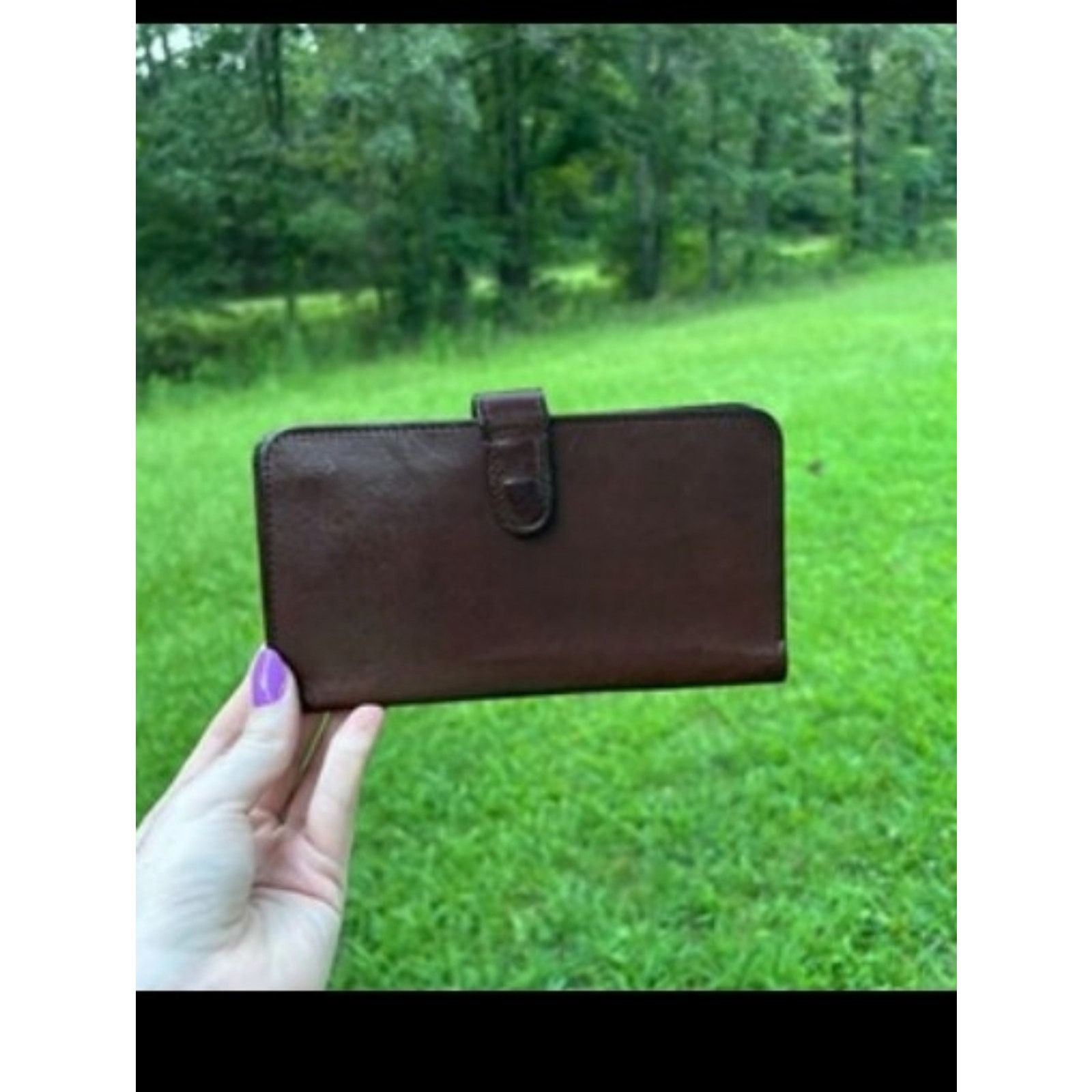 Coach Coach Brown Leather Continental Walletum Size ONE SIZE - 6 Thumbnail