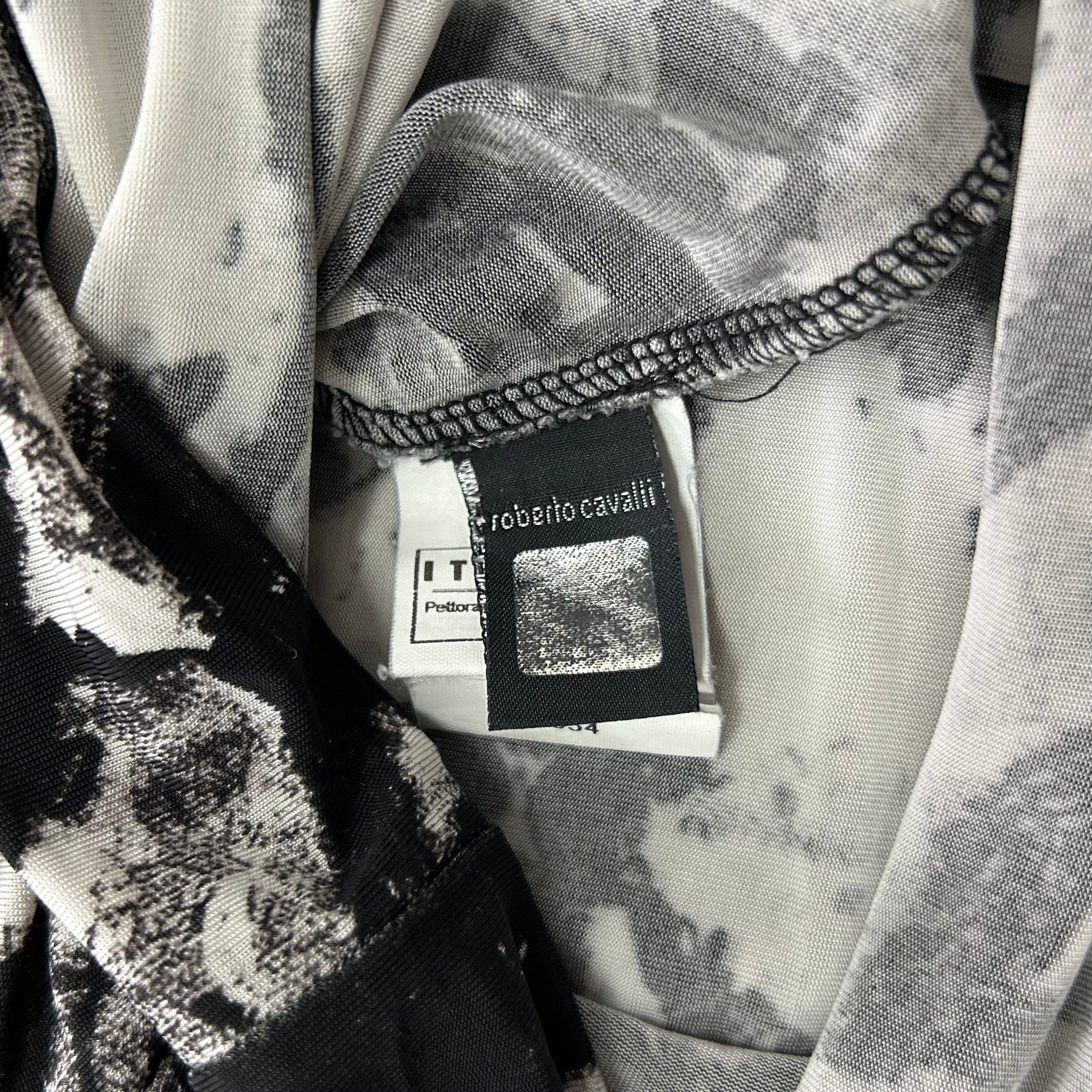 Just Cavalli Just Cavalli Brushstroke Print Dress Size M / US 6-8 / IT 42-44 - 7 Thumbnail