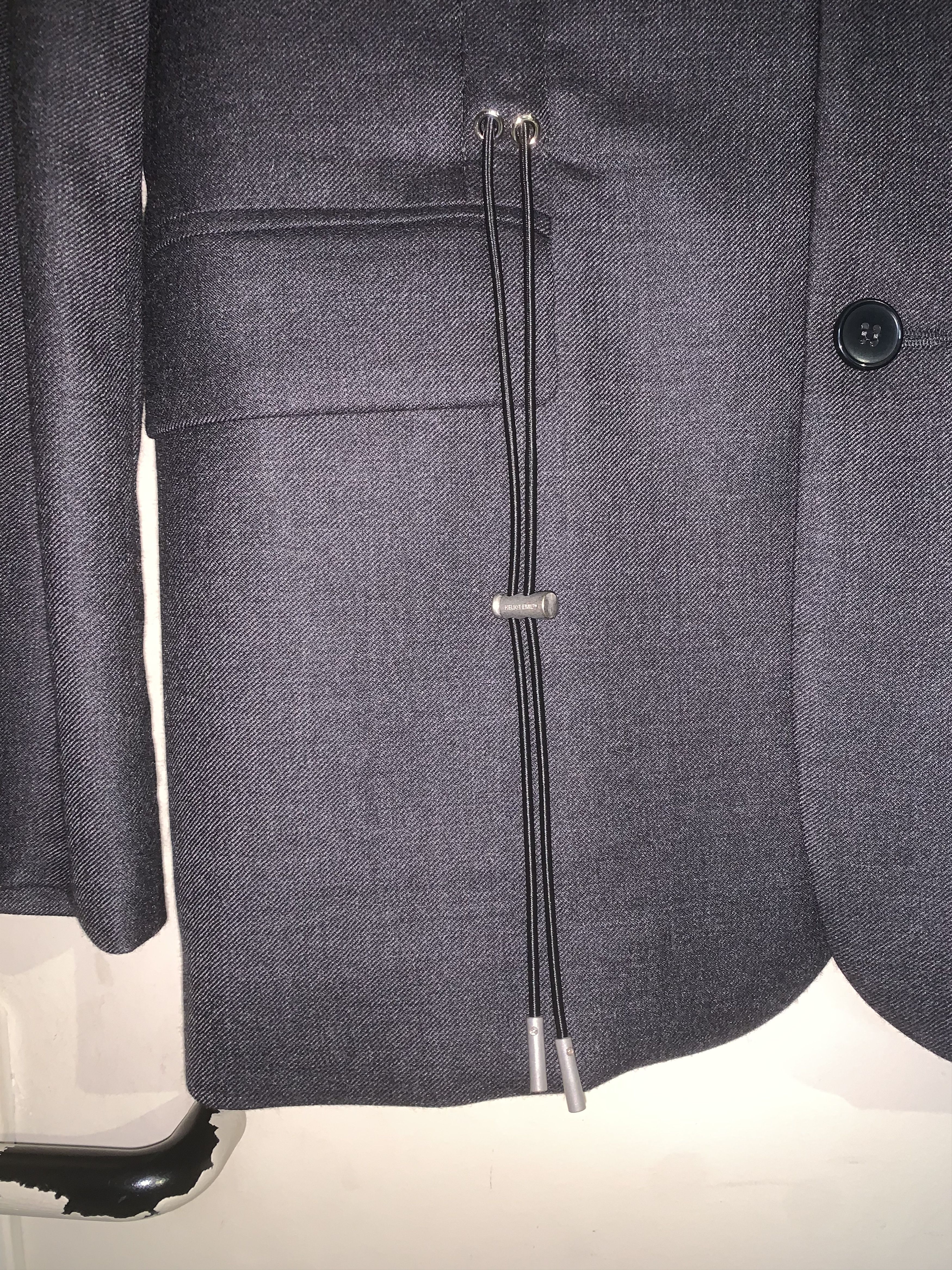 Heliot Emil Heliot Emil tech laced virgin wool Blazer jacket suit Size 46R - 4 Thumbnail