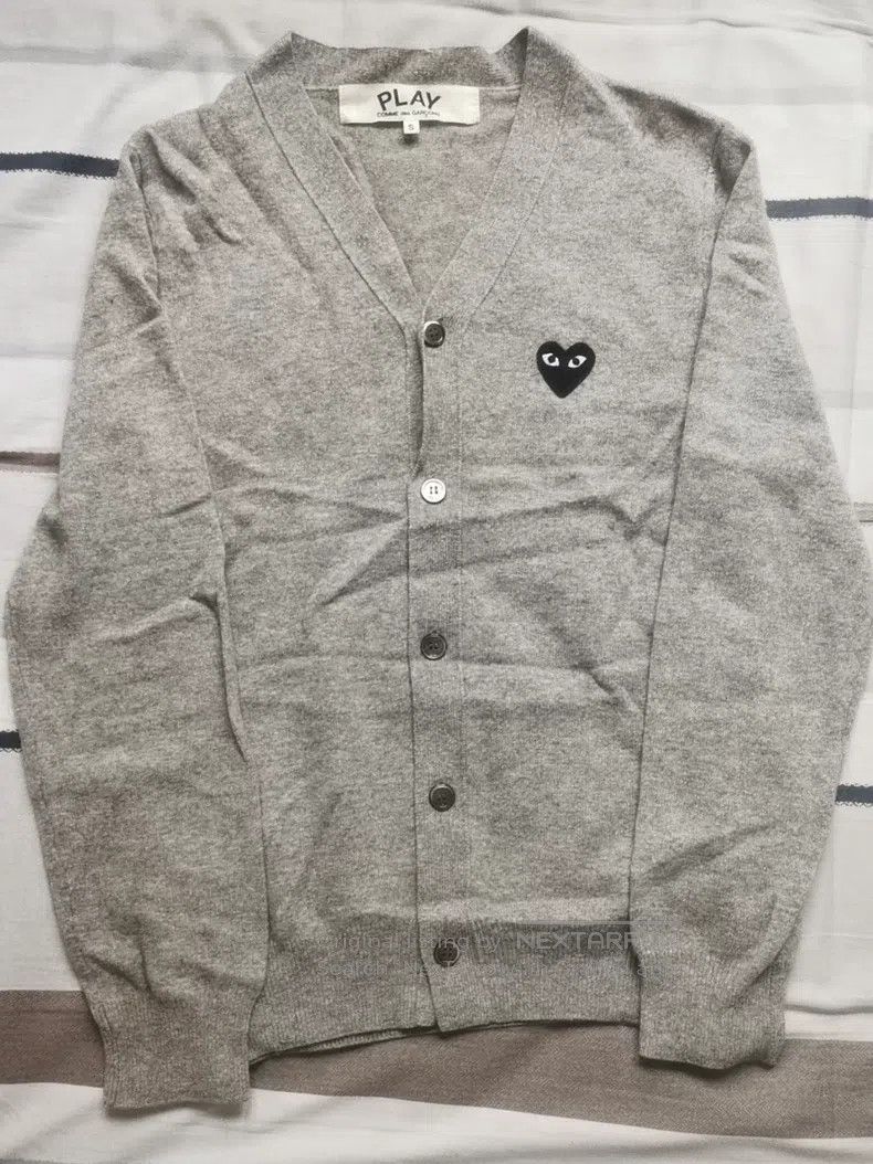 Comme des Garcons Comme Des Garcons Gray cardigan Size S / US 4 / IT 40 - 1 Thumbnail