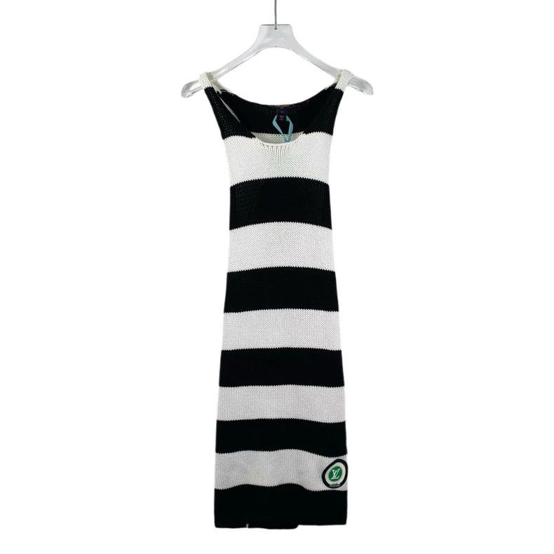 Louis Vuitton Louis Vuitton 22 color-block striped crewneck sleeveless c Size M / US 6-8 / IT 42-44 - 1 Thumbnail
