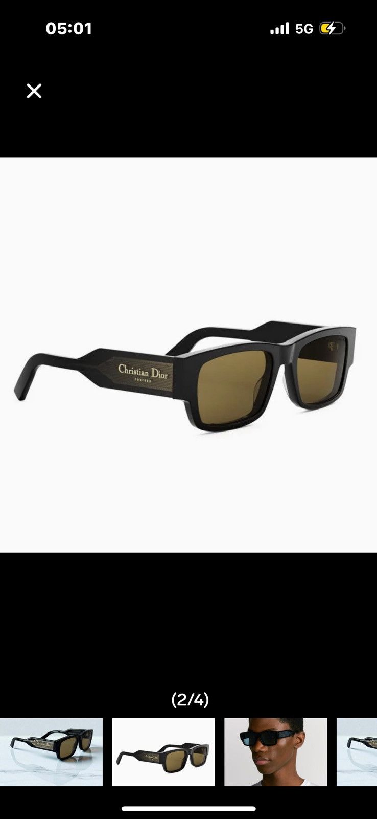 Dior Dior sunglasses Size ONE SIZE - 2 Thumbnail