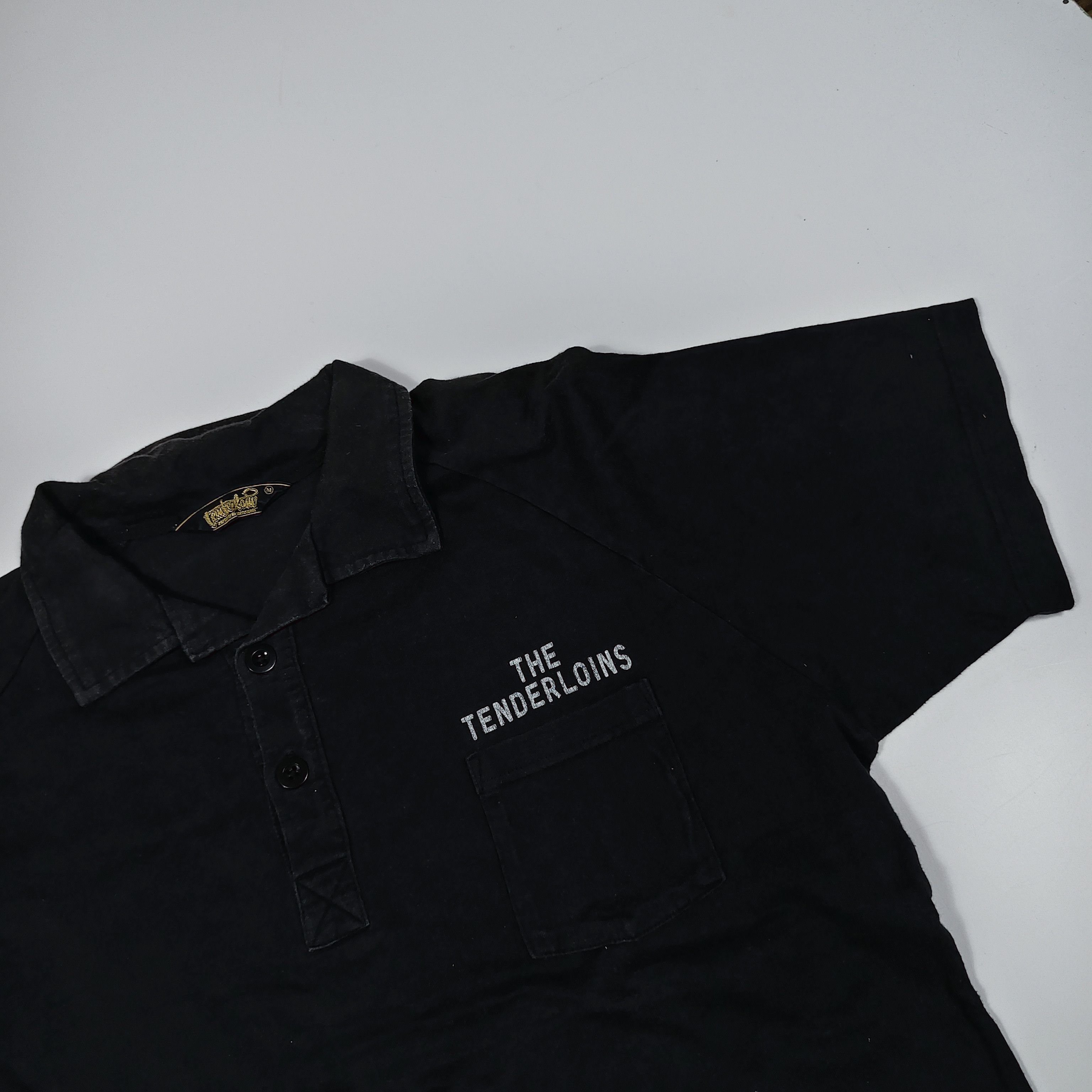 Tenderloin The Tenderloins Black Polo Chest Pocket #F Size US L / EU 52-54 / 3 - 3 Thumbnail
