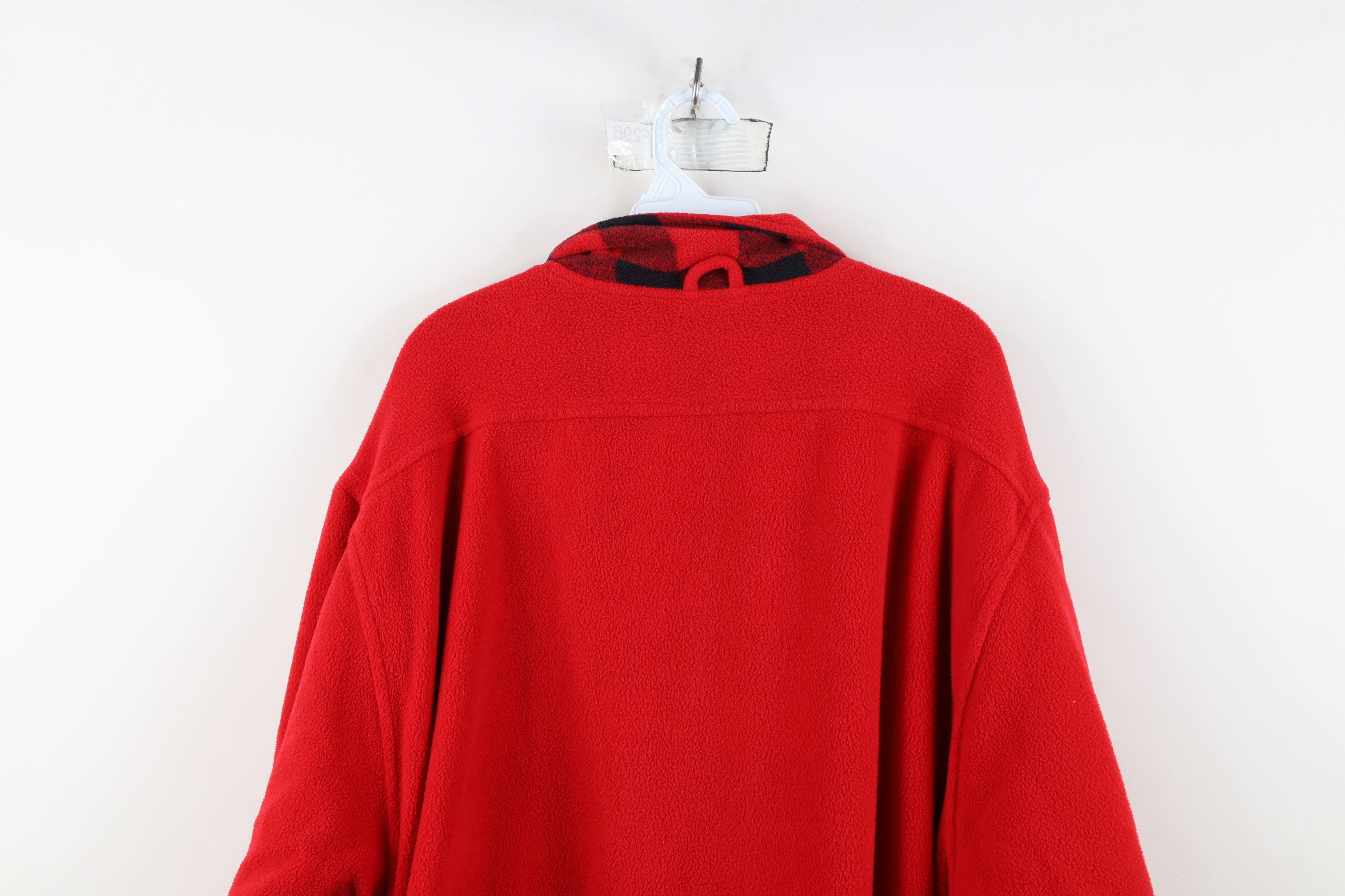 Marlboro Vintage 90s Marlboro Reversible Half Zip Fleece Sweater Red Size US XXL / EU 58 / 5 - 9 Thumbnail