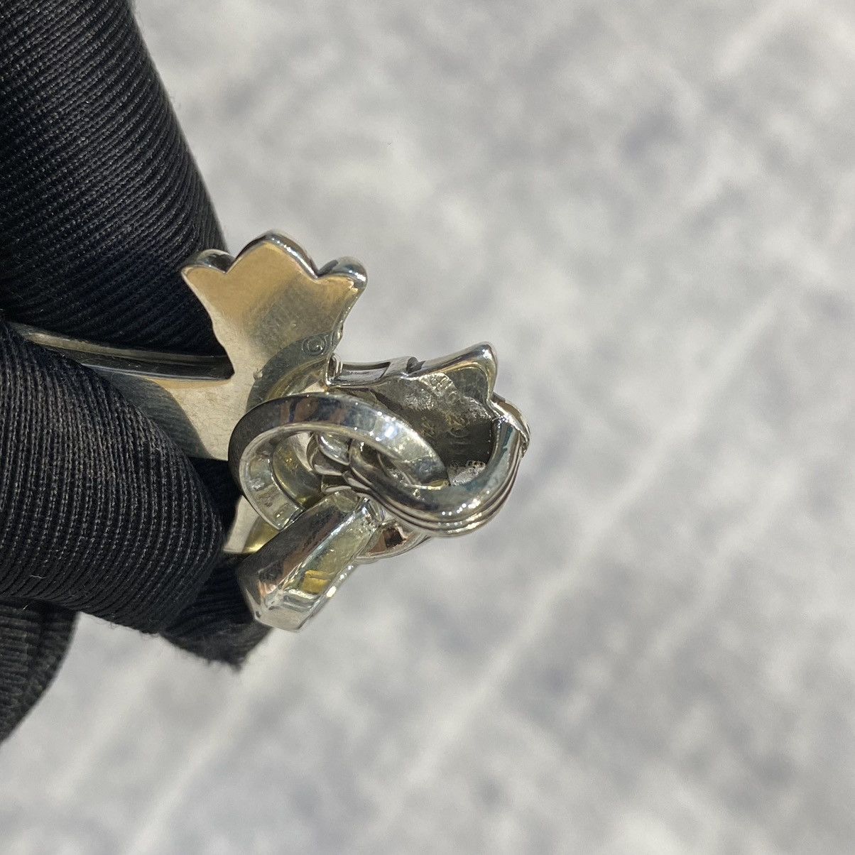 Chrome Hearts Chrome Hearts Attached Bale Cross Charm silver Size ONE SIZE - 16 Thumbnail