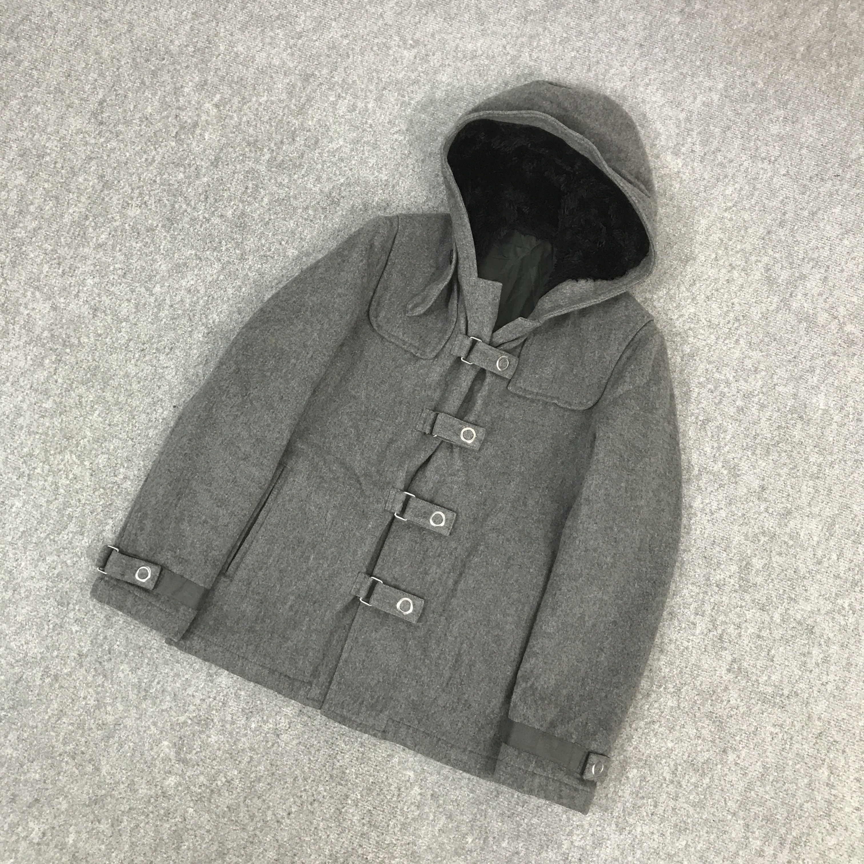 ABAHOUSE × Japanese Brand ABAHOUSE JAPAN WOOL PUNK BUTTON JACKET Size US M / EU 48-50 / 2 - 5 Thumbnail