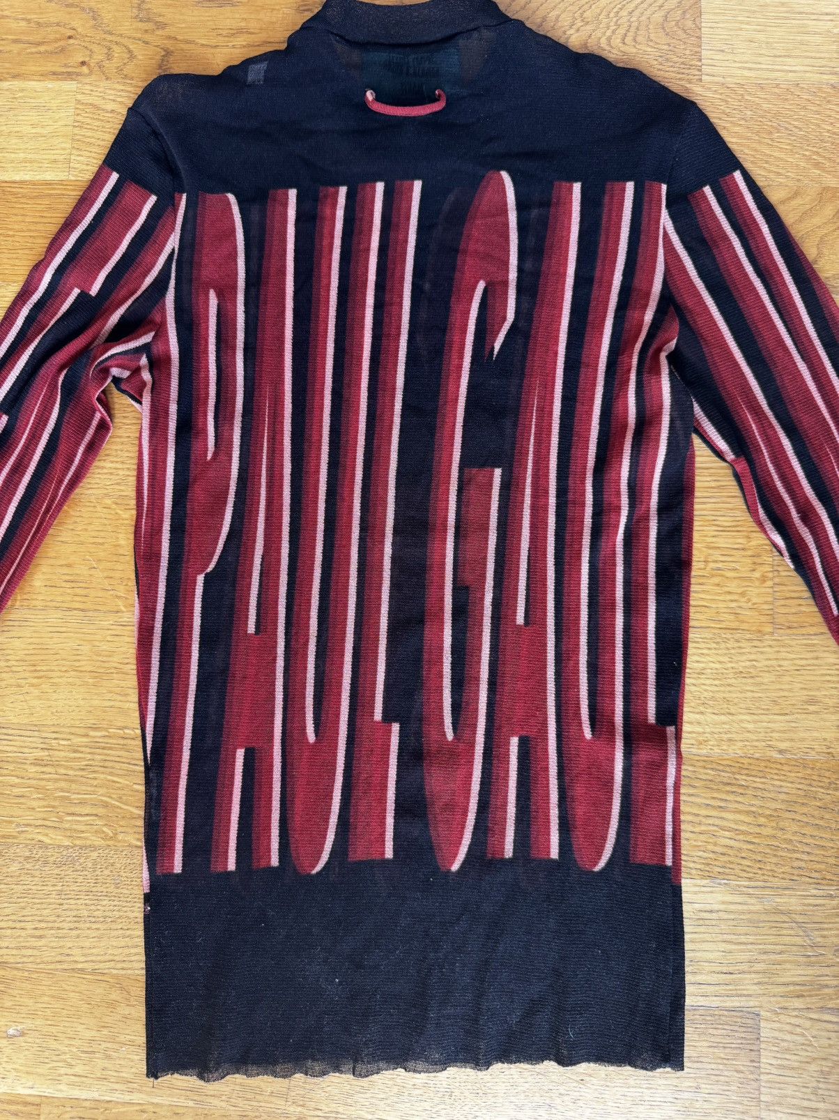 Jean Paul Gaultier JPG MAILLE 1994 Grail Big Letter Logo Size US L / EU 52-54 / 3 - 2 Thumbnail