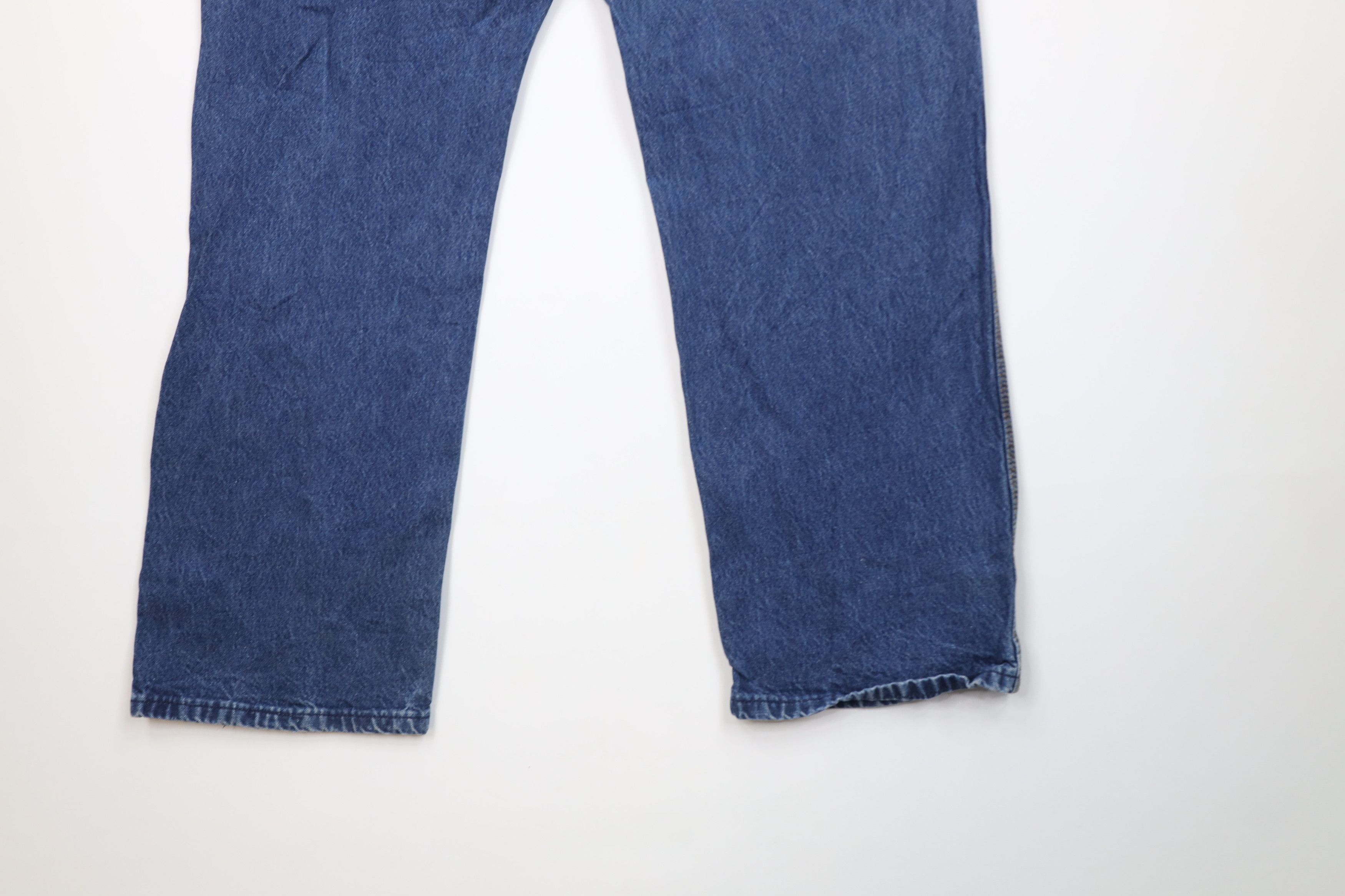 Vintage Vintage 90s Streetwear Workwear Wide Leg Dungaree Jeans USA Size US 42 / EU 58 - 13 Thumbnail