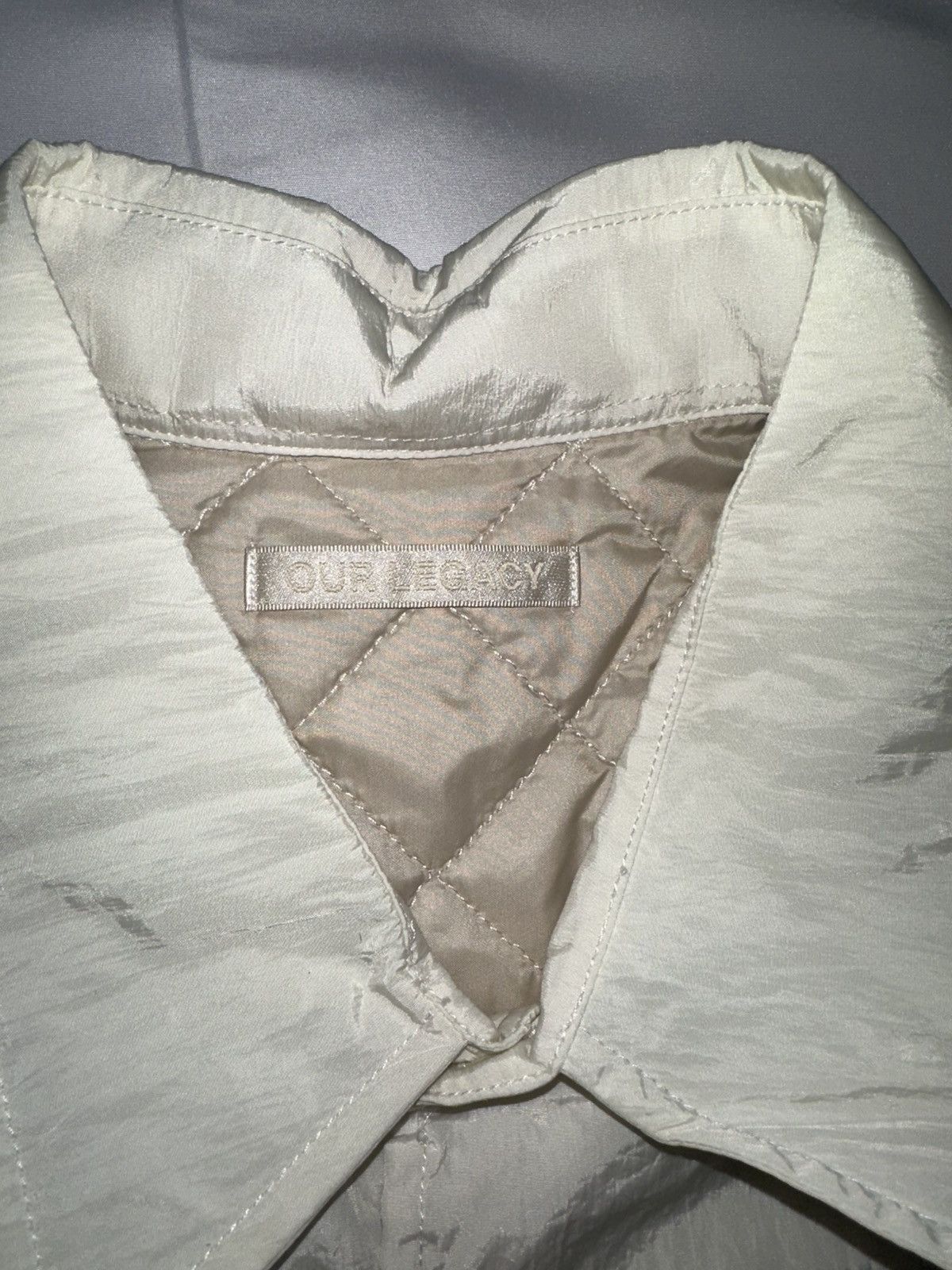 Our Legacy Tech borrowed Jacket 52 White Size US L / EU 52-54 / 3 - 2 Thumbnail