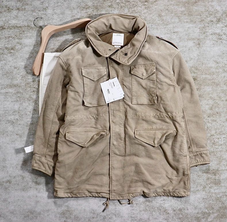 Visvim Beige German Corduroy M65 Jacket Size US M / EU 48-50 / 2 - 1 Thumbnail
