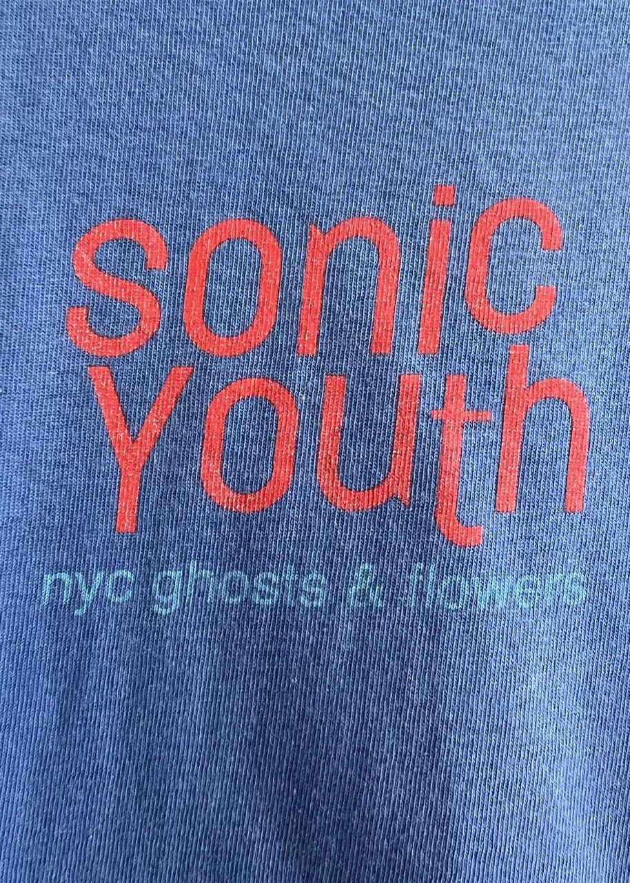 Band Tees Sonic Youth NYC Ghosts and Flowers ORIGINAL Tour T-Shirt Size US L / EU 52-54 / 3 - 4 Thumbnail
