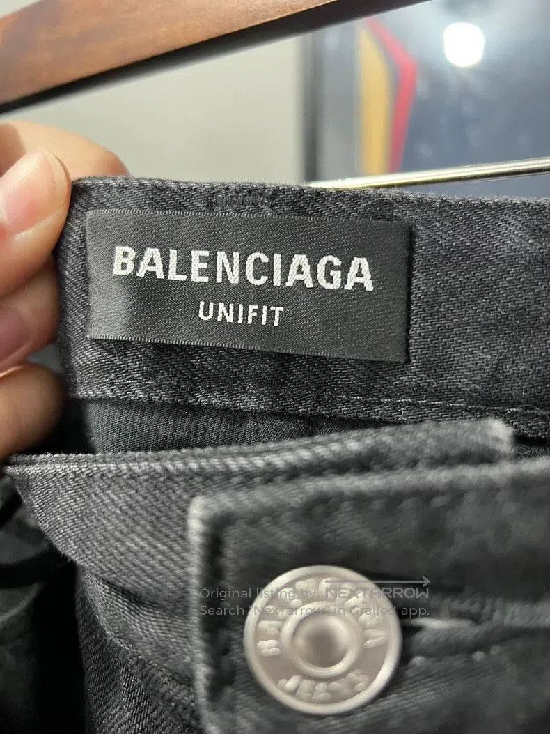 Balenciaga Balenciaga Double Layer Distressed Denim. Size US 26 / EU 42 - 3 Thumbnail