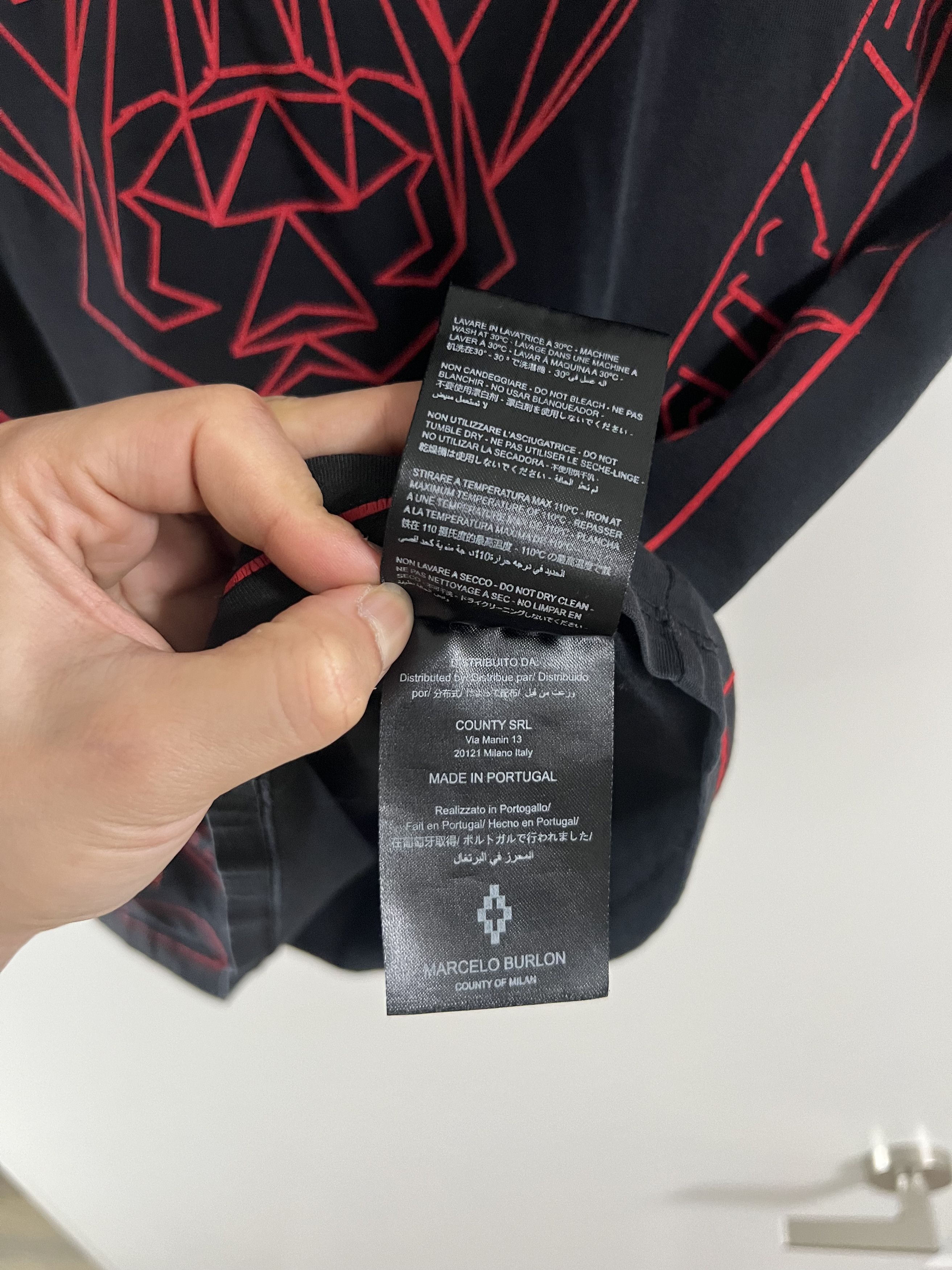 Marcelo Burlon Lamborghini T-Shirt Size US S / EU 44-46 / 1 - 6 Thumbnail