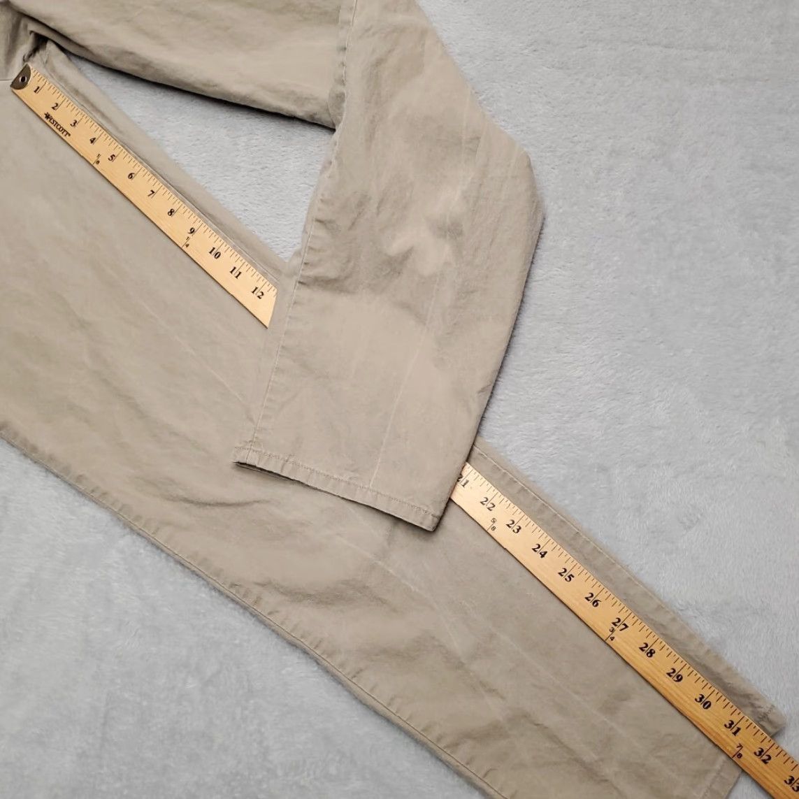 Vintage VINTAGE L.L.Bean Pants Womens 8 Chino Beige Lightweight Casual Front Pleated 32in Inseam Womens Size 30" / US 8 / IT 44 - 8 Thumbnail