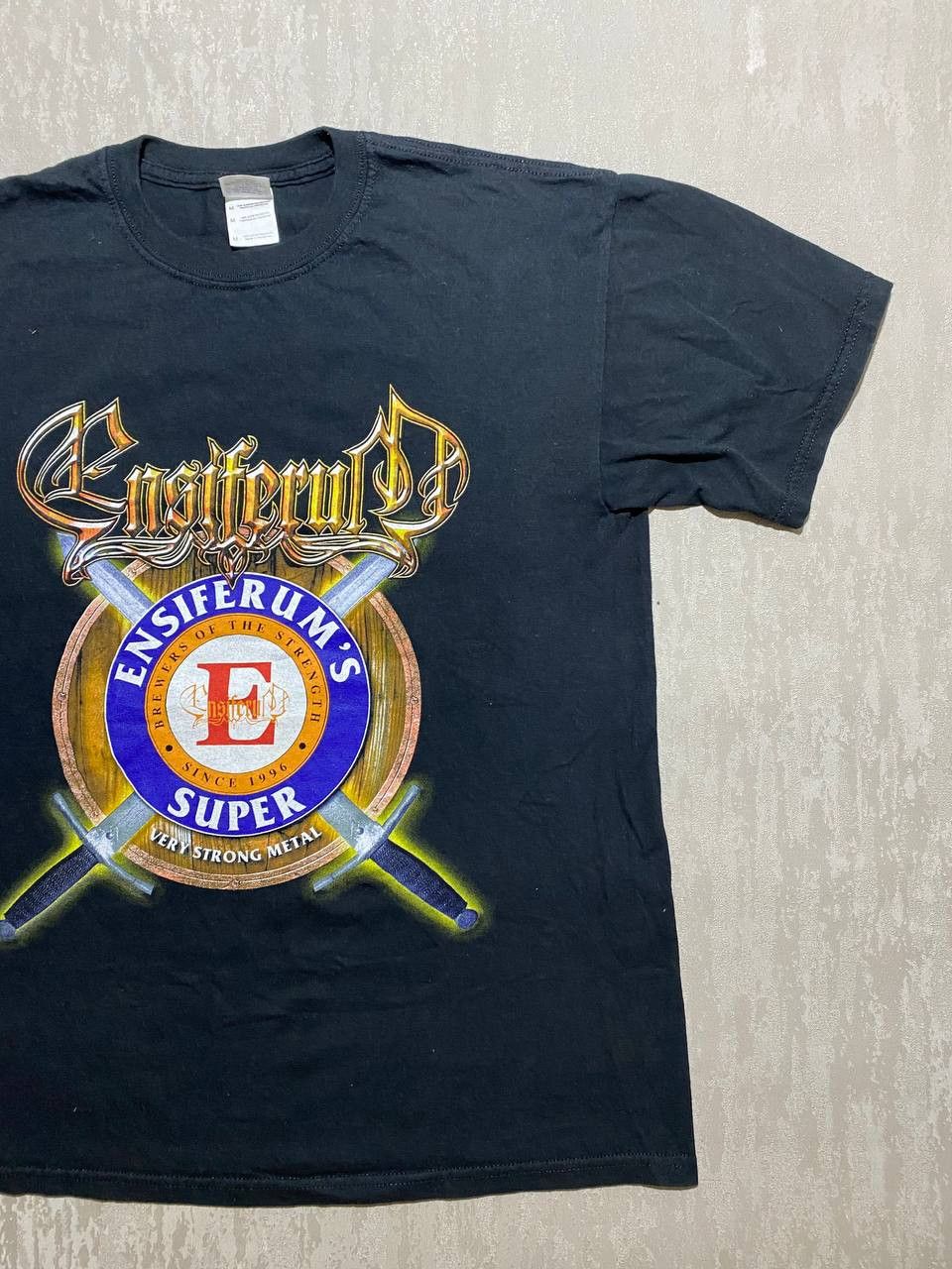 Band Tees × Vintage Vintage 00s Ensiferum (Machine Head Children of Bodom) Size US M / EU 48-50 / 2 - 4 Thumbnail