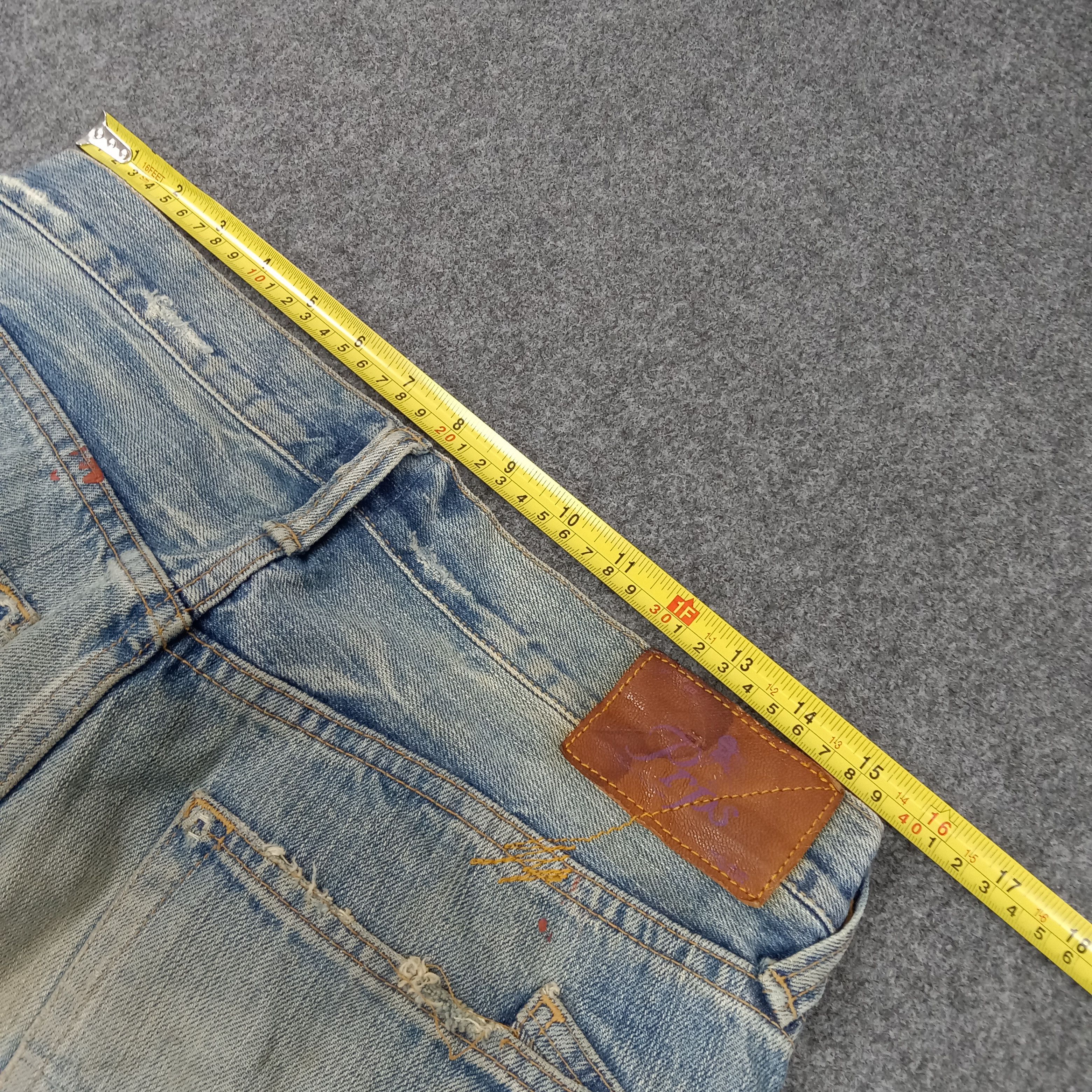 Prps PRPS Designer Distressed Denim Jeans E1A38 Size US 32 / EU 48 - 9 Thumbnail