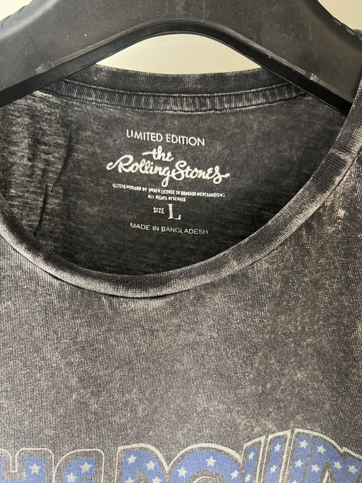 The Rolling Stones × Vintage VERY RARE THE ROLLING STONES WORLD TOUR ROCK T-SHIRT Y2K 90s Size US L / EU 52-54 / 3 - 3 Thumbnail