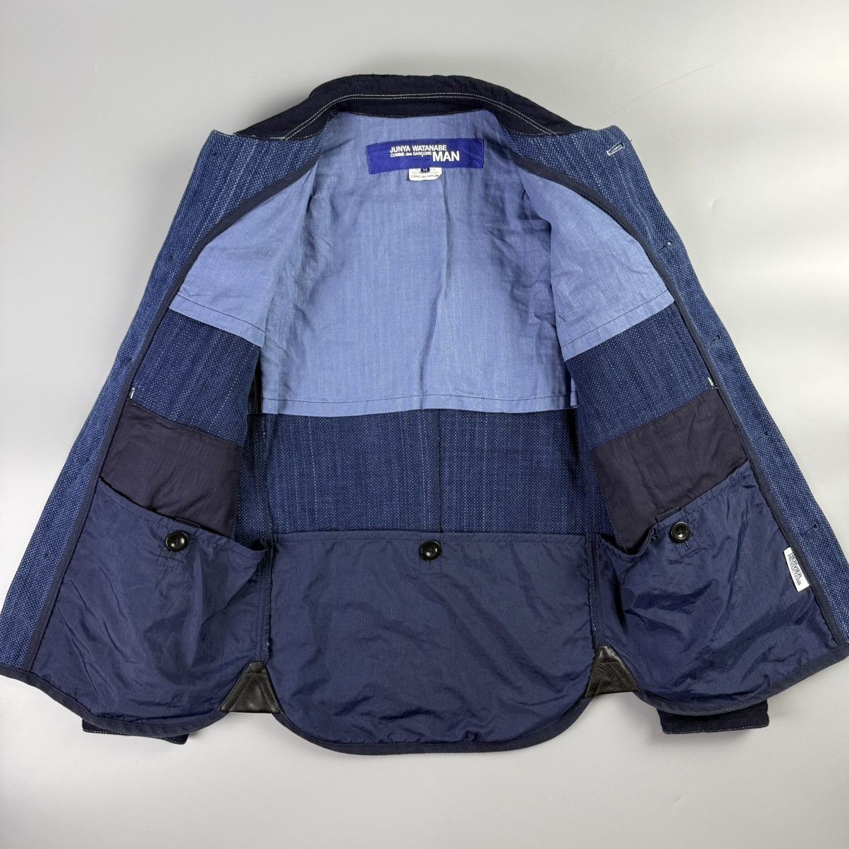 Junya Watanabe Junya Watanabe - HP - S/S 15 - Indigo Dyed Denim Jacket Size US XS / EU 42 / 0 - 4 Thumbnail