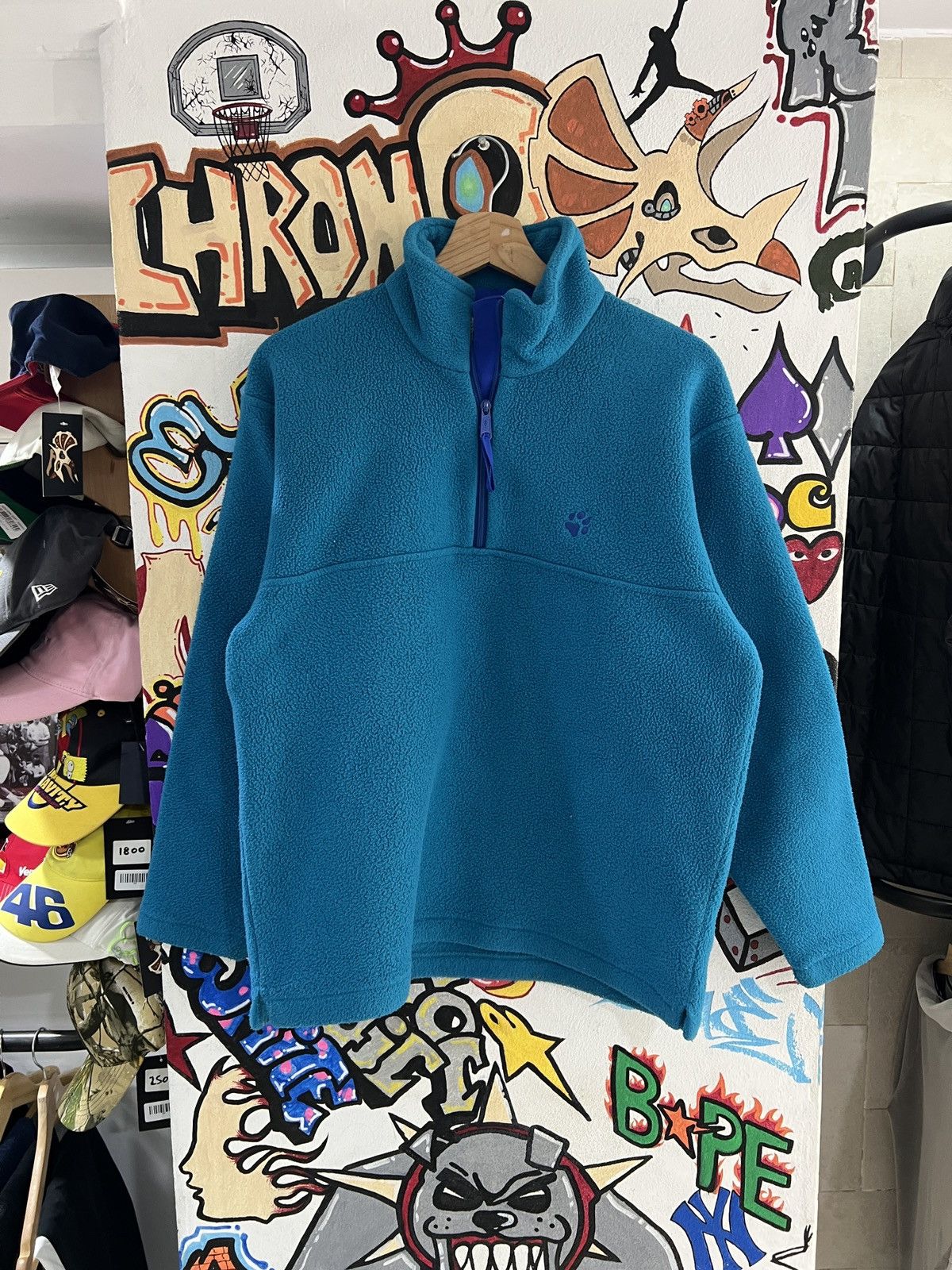Jack Wolfskin 90s Jack Wolfskin Vintage 1/4 Zip Up Fleece Size US M / EU 48-50 / 2 - 1 Thumbnail