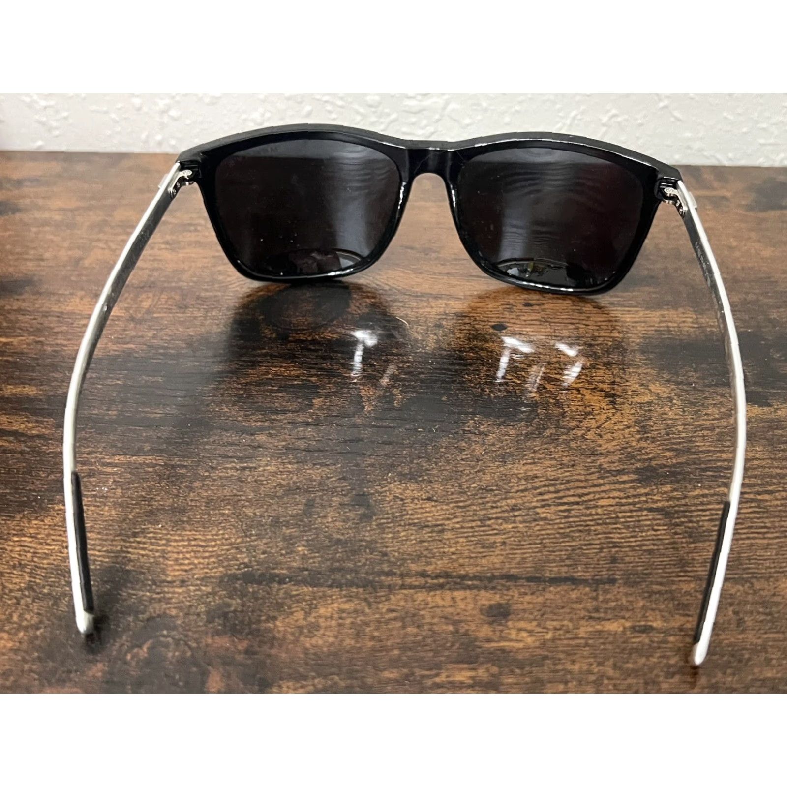 Vintage Merry's Sunglasses S8286 Aluminum Frame Black Lens 100% UV400 Italy Unisex Rectangular 56-16-140 Size ONE SIZE - 5 Thumbnail