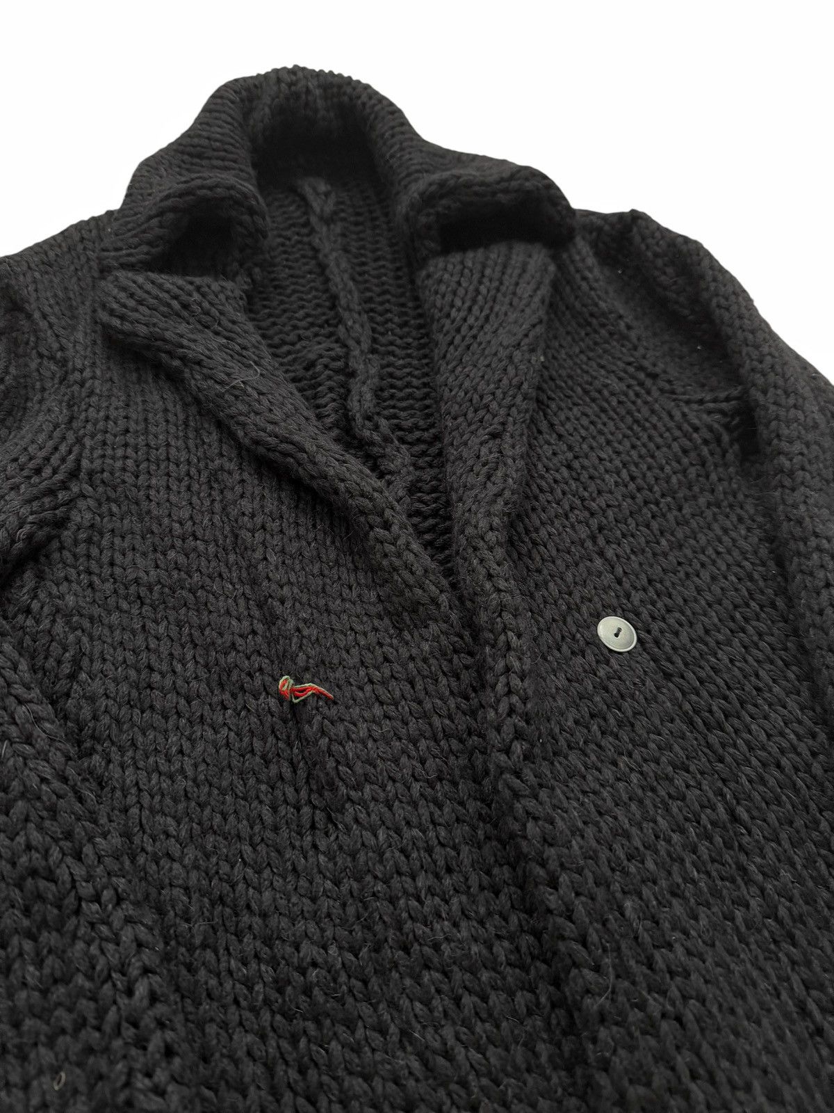 Greg Lauren 2012 OG “The Chunky Loner” Knitter Jacket (Cashmere Alpaca) Size US XS / EU 42 / 0 - 5 Thumbnail