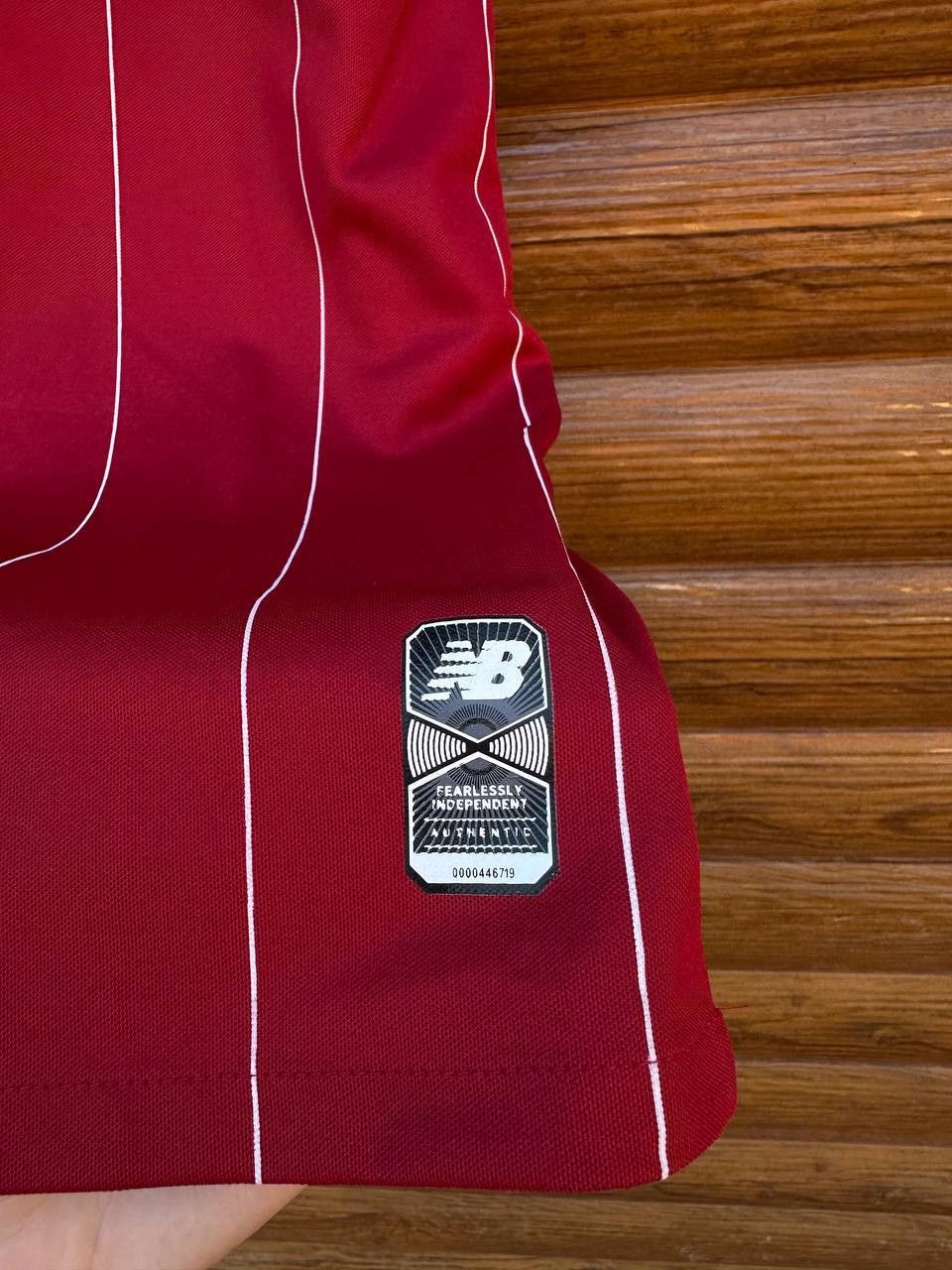 New Balance LIVERPOOL FOOTBALL SHIRT JERSEY HOME NEW BALANCE Size US XL / EU 56 / 4 - 6 Thumbnail