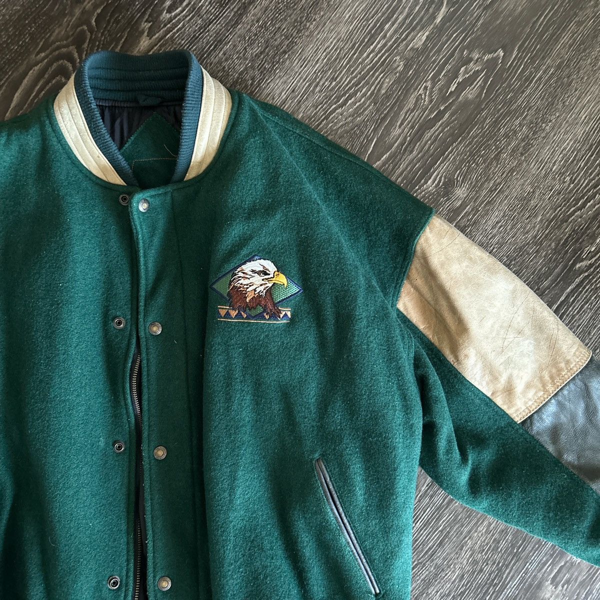 Other × Vintage Vintage varsity jacket Size US XL / EU 56 / 4 - 2 Thumbnail