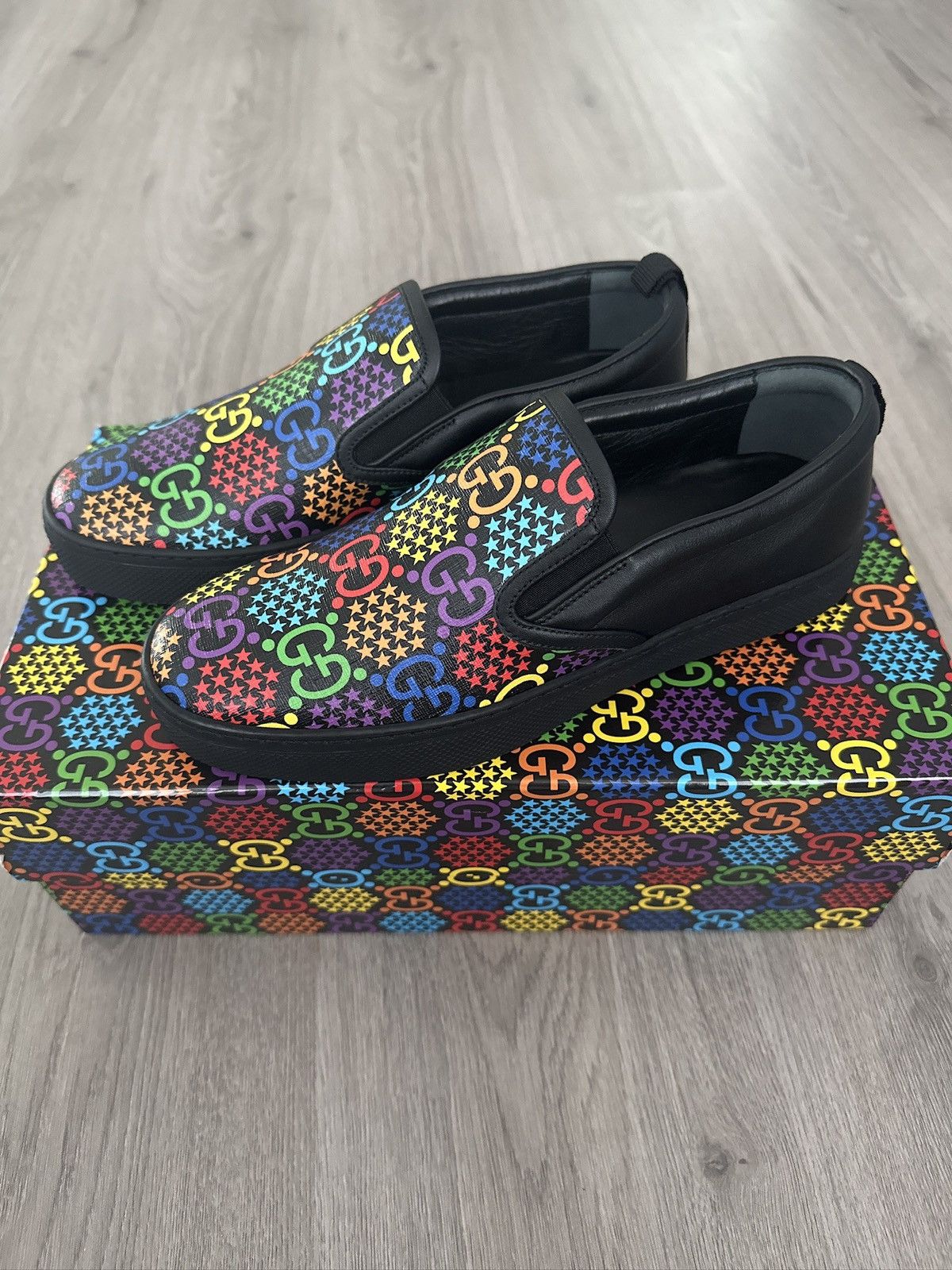 Gucci Gucci Psychedelic Slip On Size US 8 / EU 41 - 1 Thumbnail