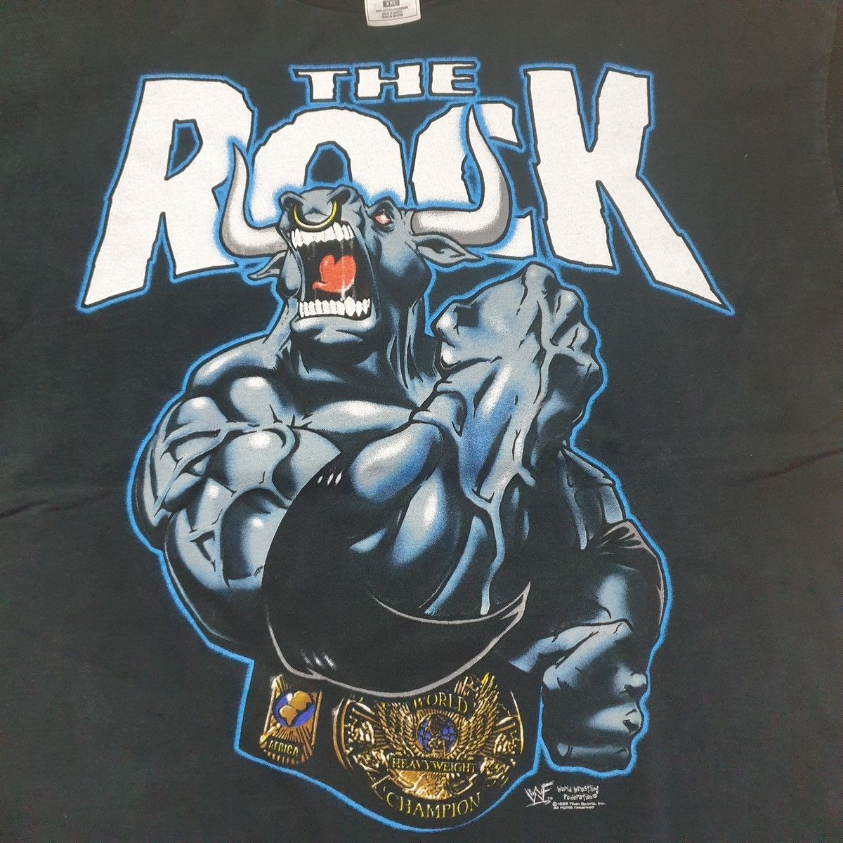 Other The Rock WWE Vintage Shirt 1998 Size US XXL / EU 58 / 5 - 2 Thumbnail