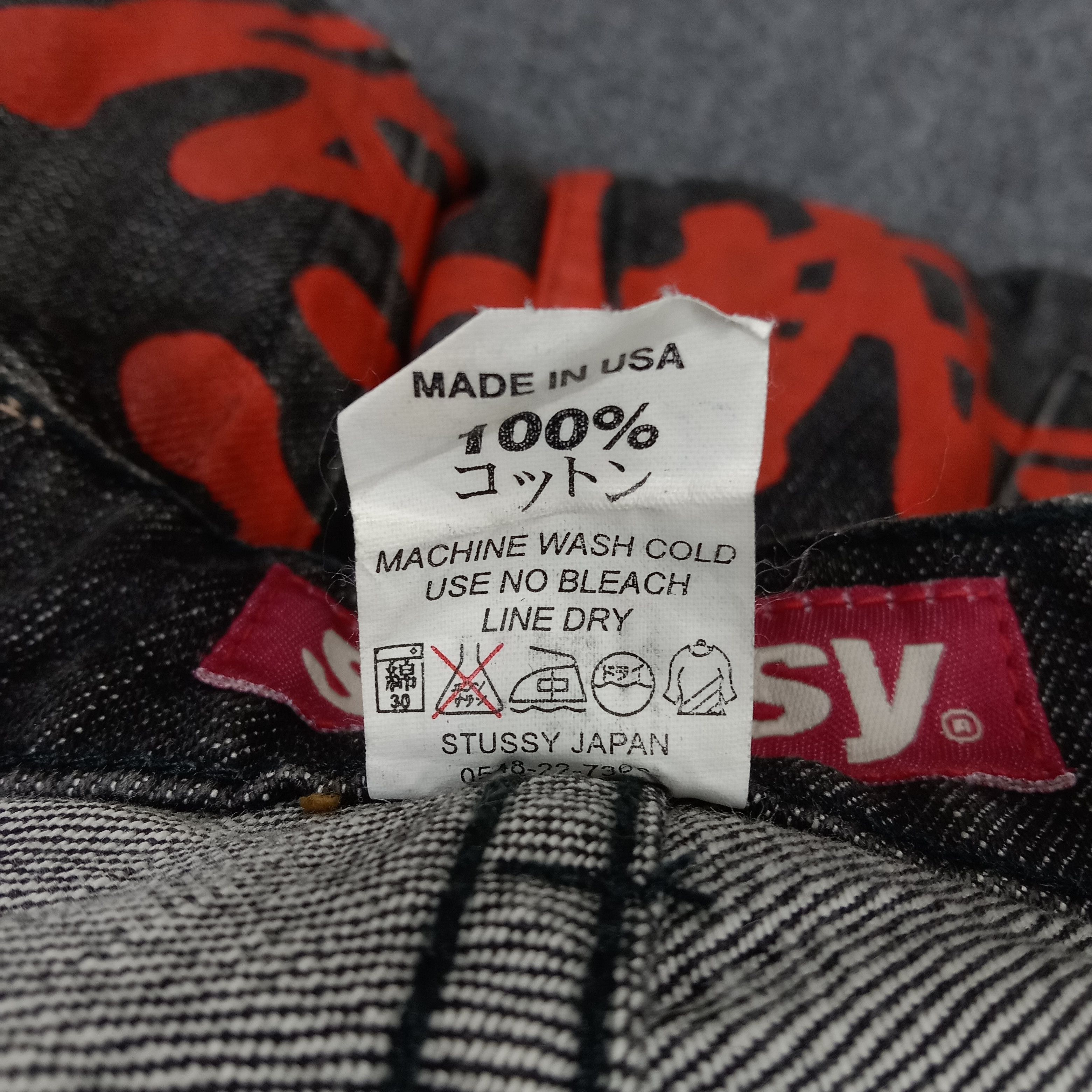 Stussy Stussy American Streetwear Style Baggy Denim Jeans Size US 32 / EU 48 - 17 Thumbnail