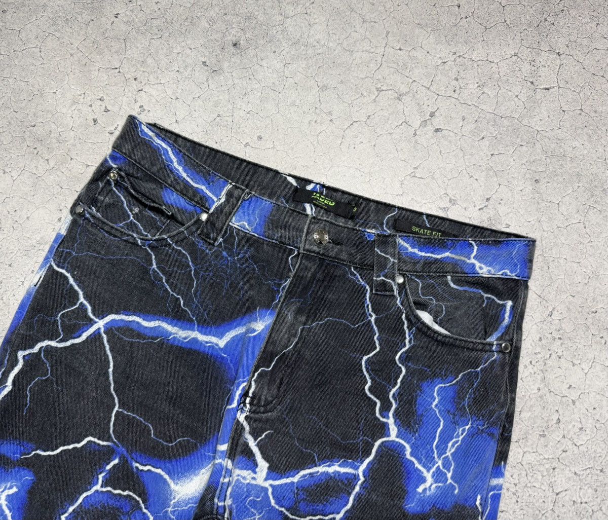 Jaded London Jaded London Denim Jeans Skate Fit Overprint Baggy SK8 Size US 32 / EU 48 - 4 Thumbnail